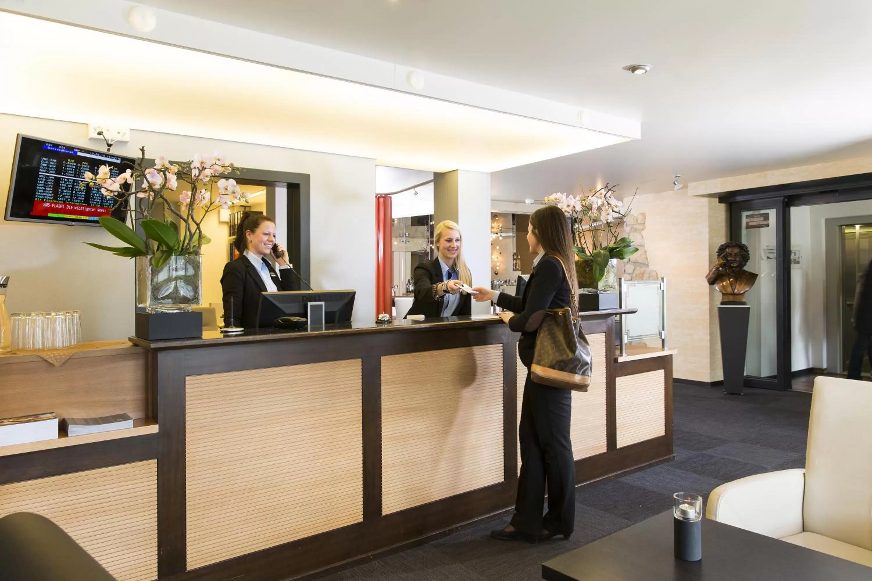 Lobby or reception in Hotel Amaris