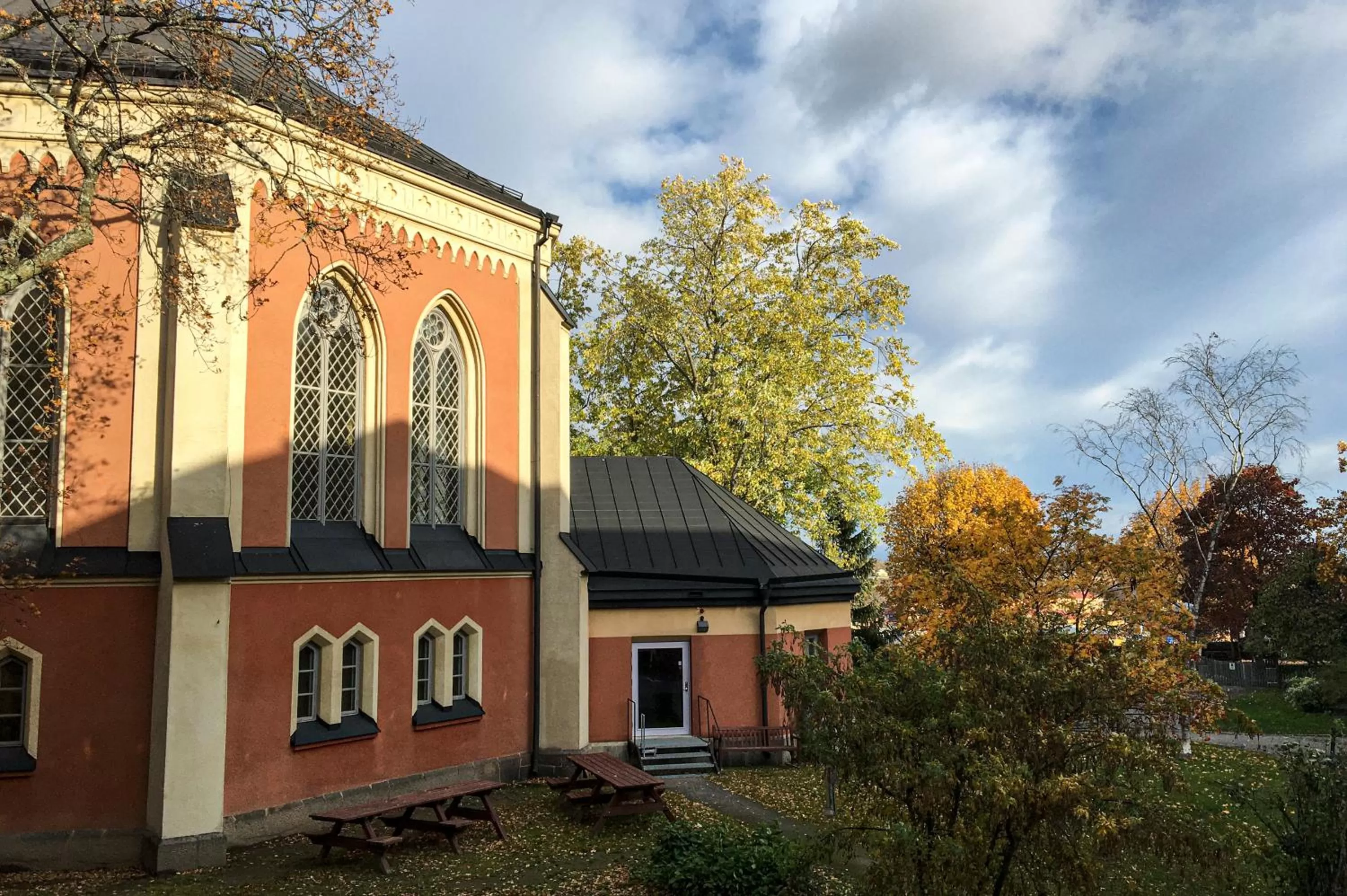 Garden view in Ersta Hotell & Konferens