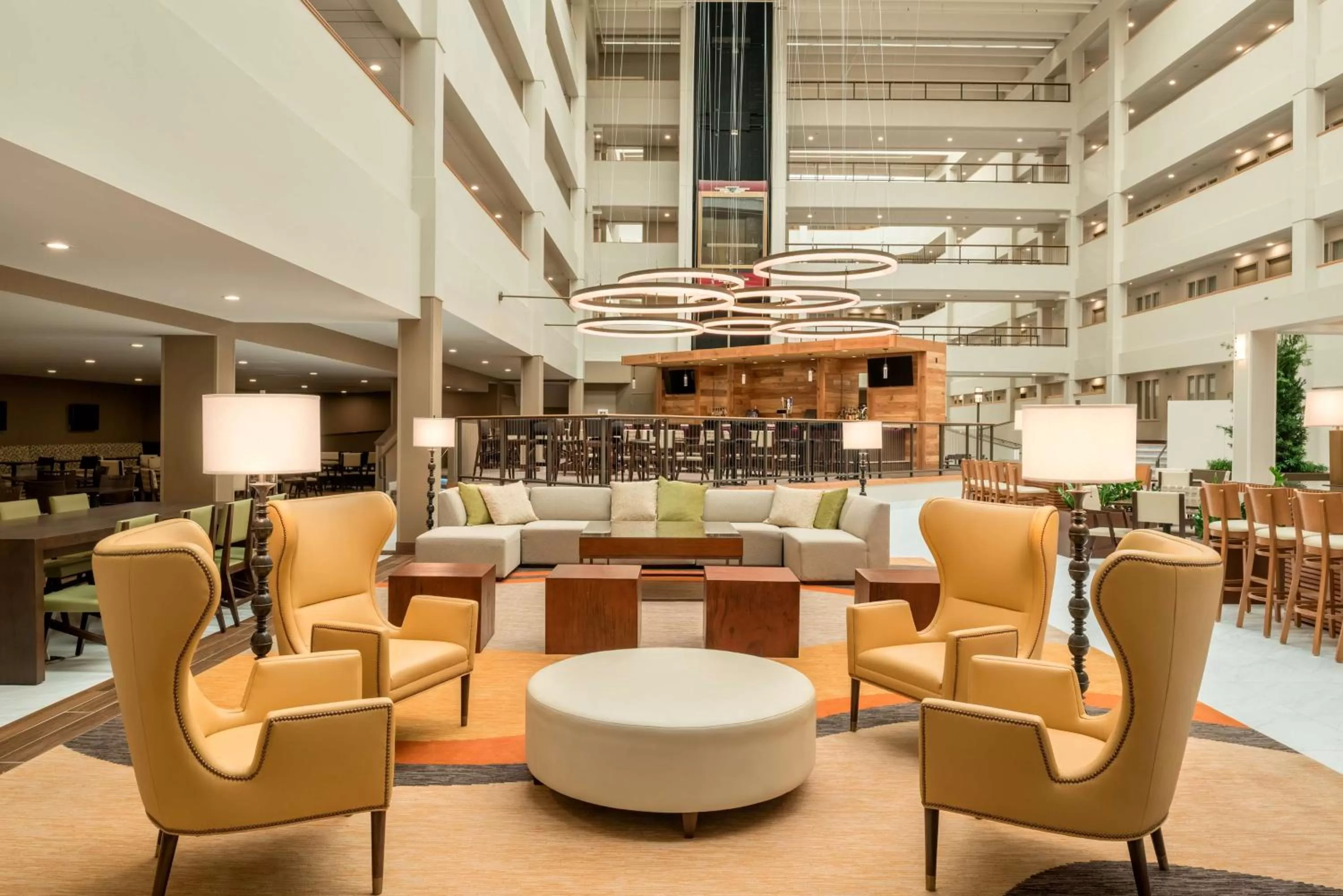 Lobby or reception in Embassy Suites by Hilton Milwaukee Brookfield