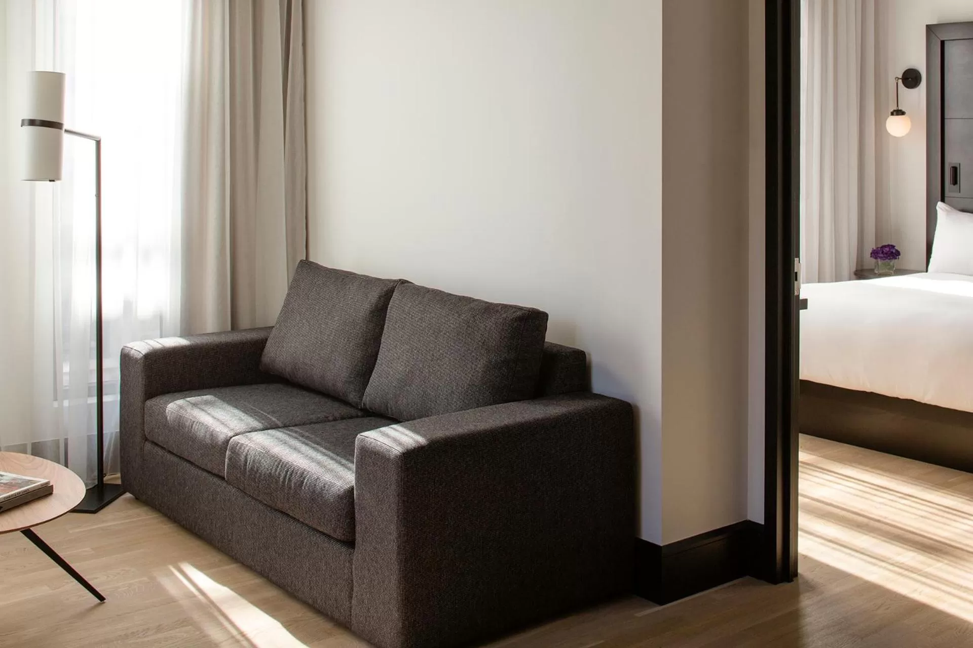 Seating area, Bed in William Gray by Gray Collection