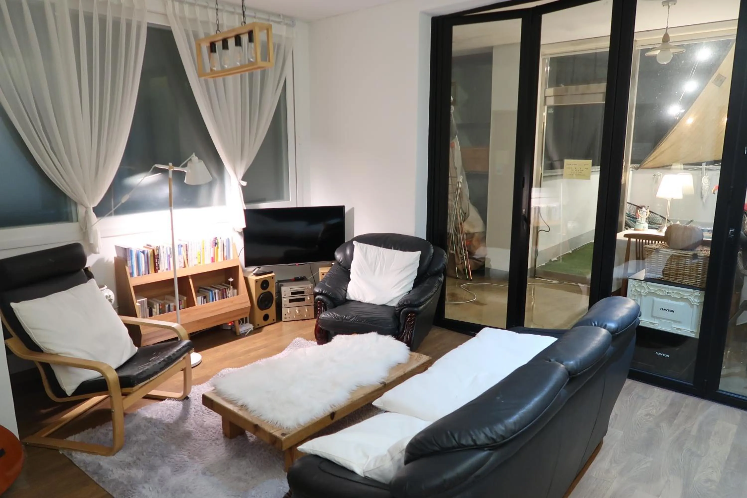 TV and multimedia, Bed in Andong Poong-gyung HOSTEL n LIBRARY