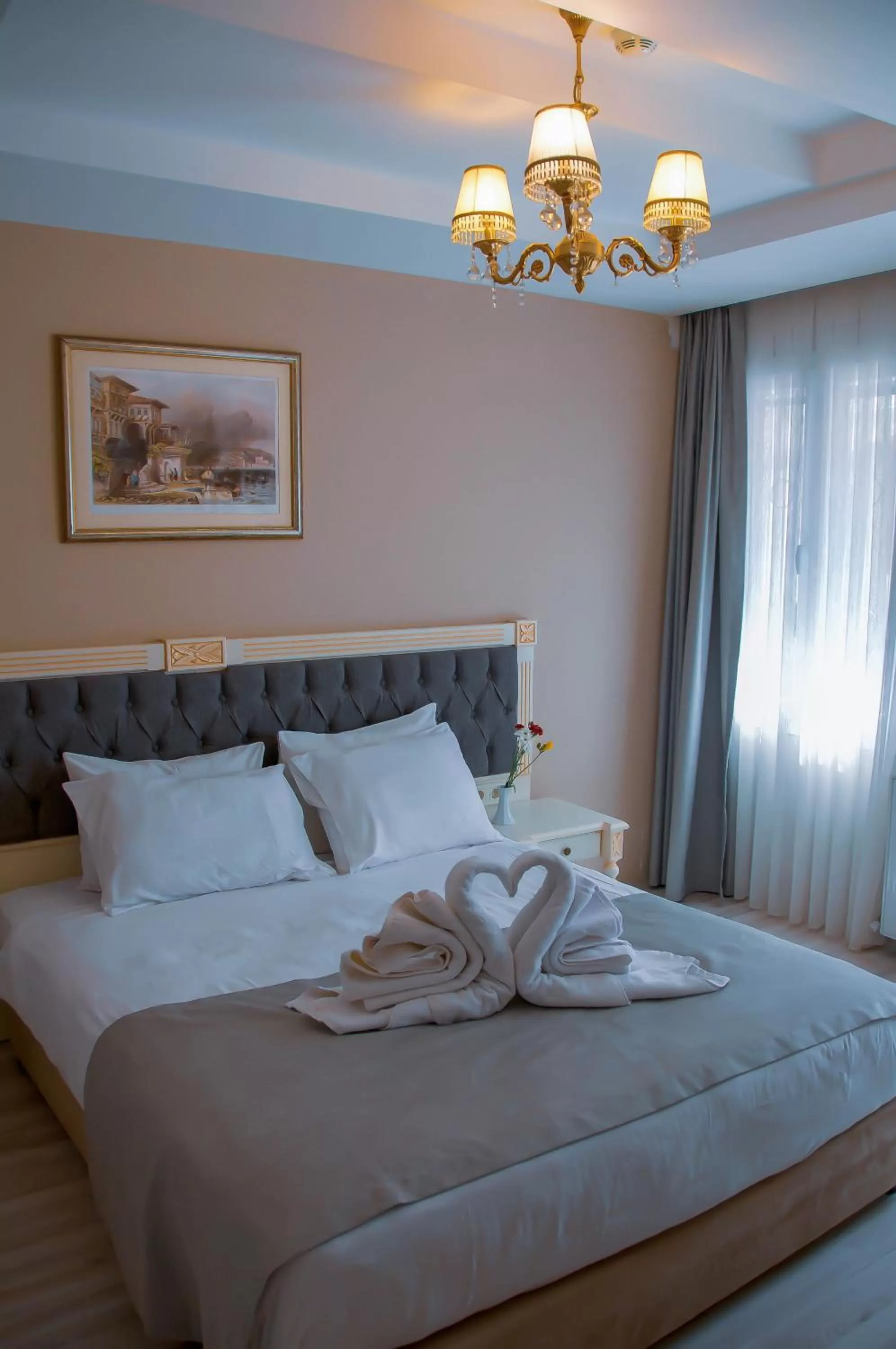 Bed in Albatros Premier Hotel