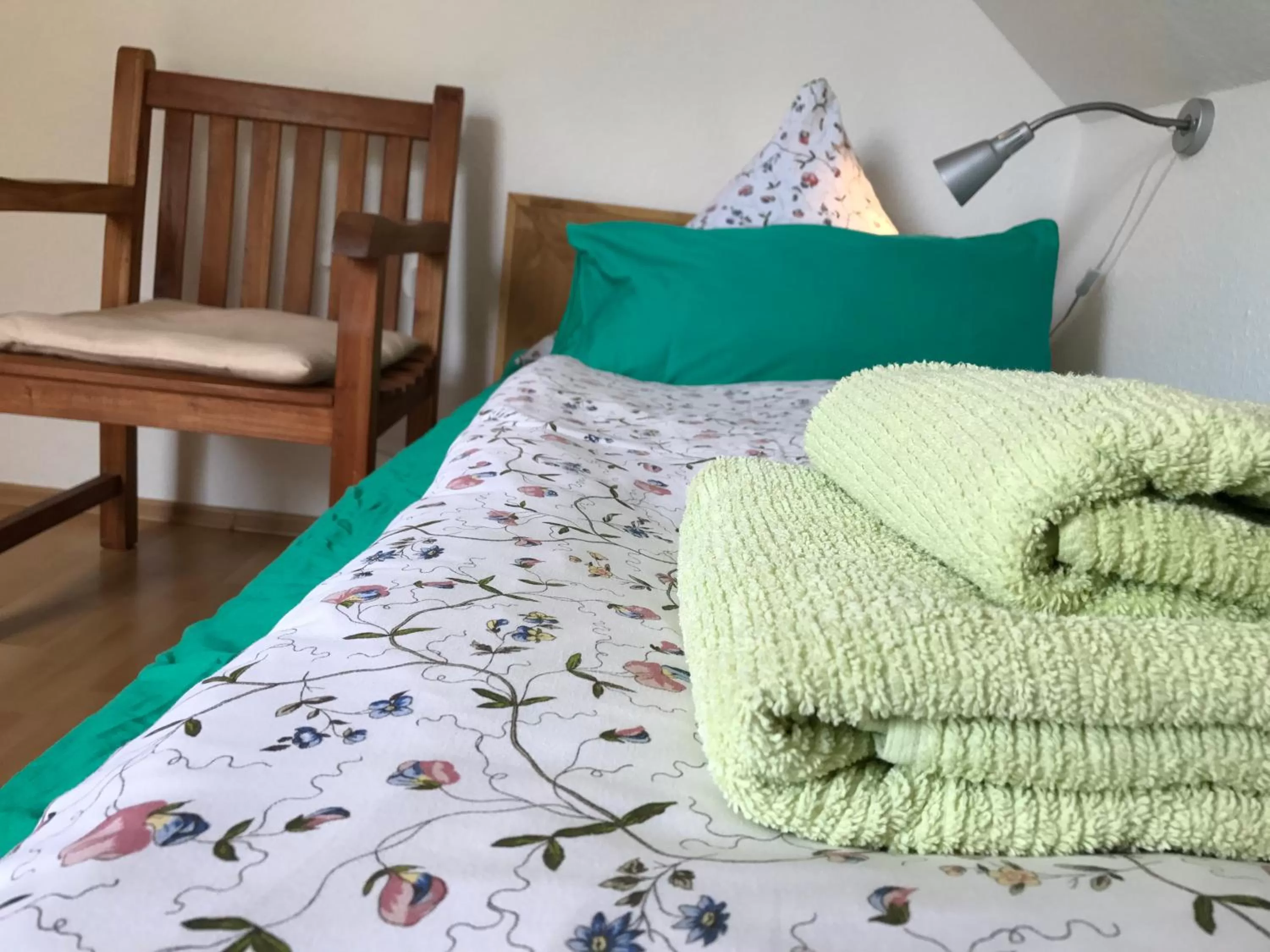 Decorative detail, Bed in Leezdorfer Hof