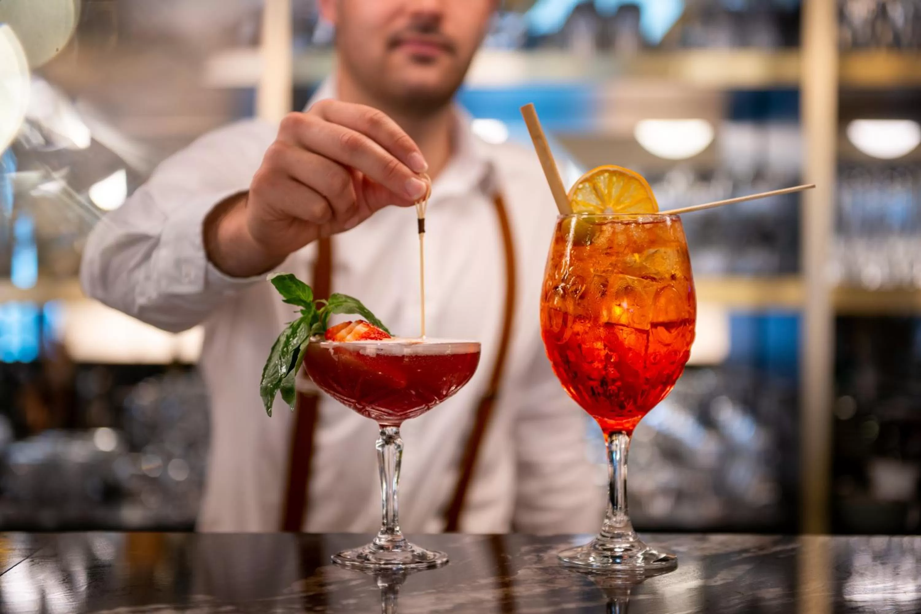 Lounge or bar in Le Celtique & Spa