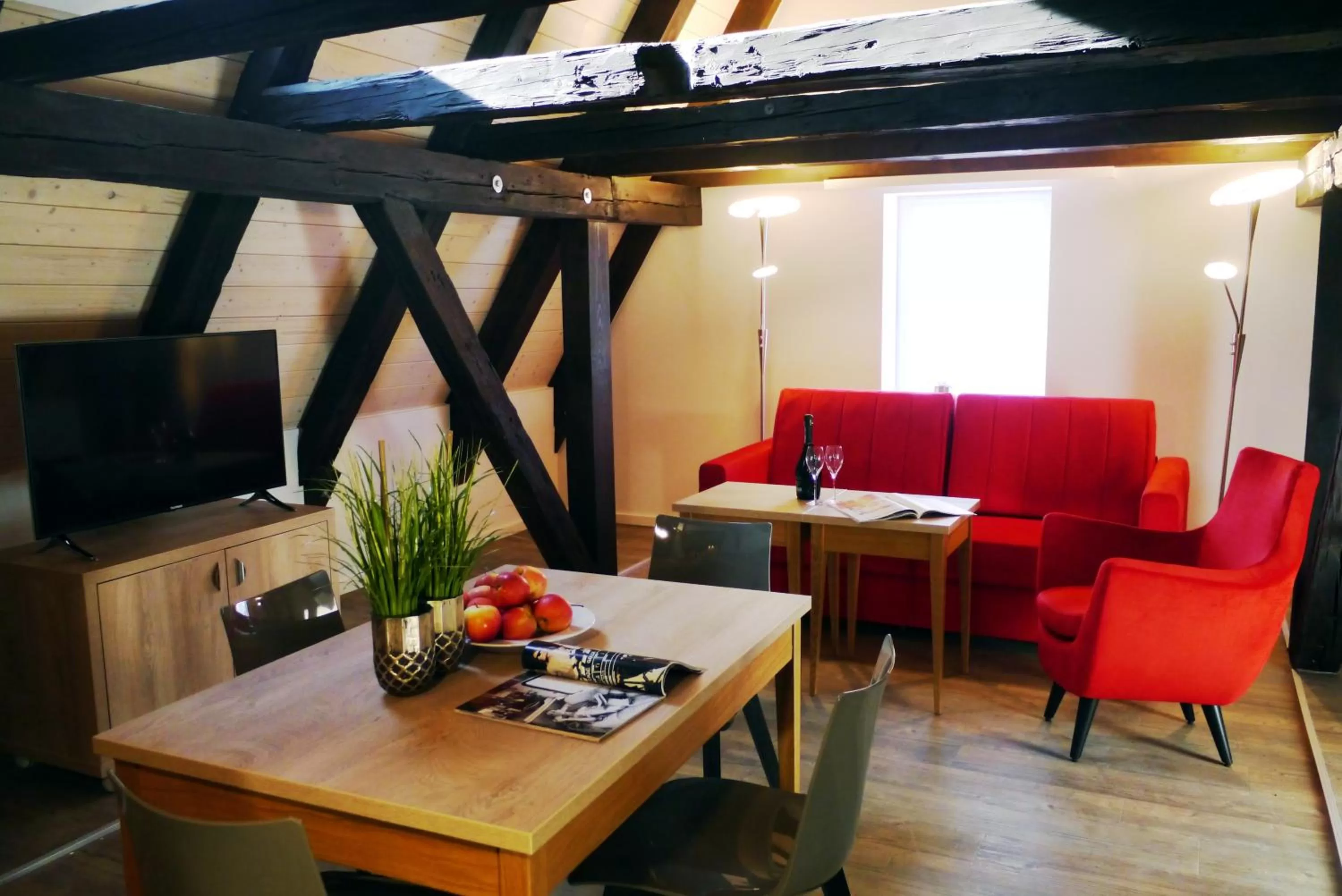 Dining area in Das Brunners