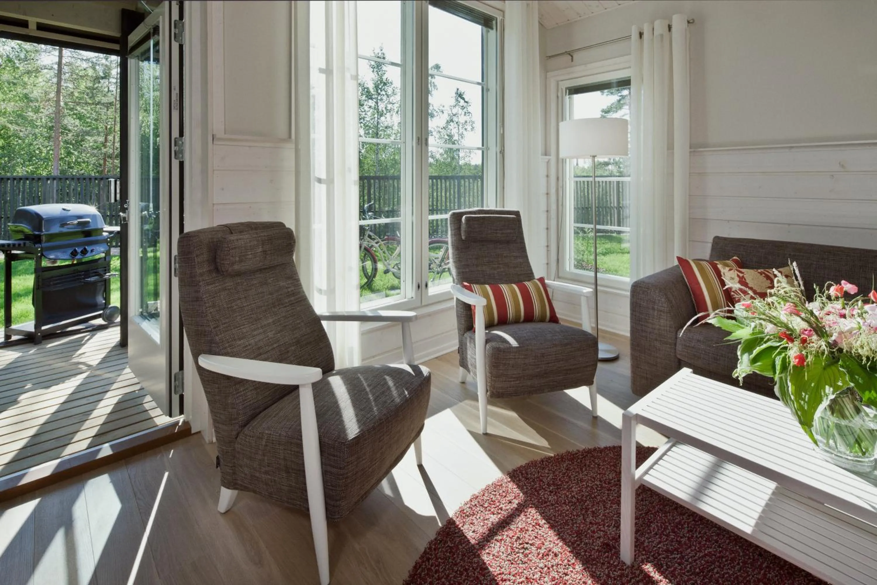 Living room in Holiday Club Saimaa Apartments