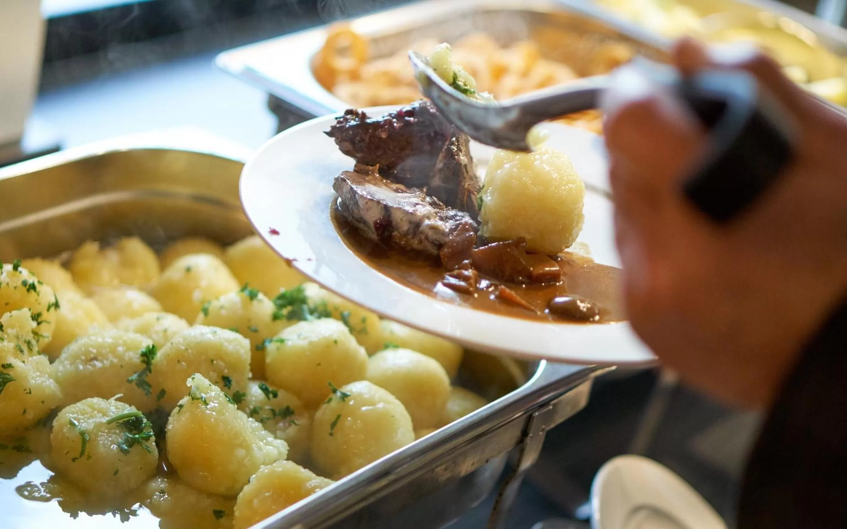 Food close-up in Berghotel Tambach
