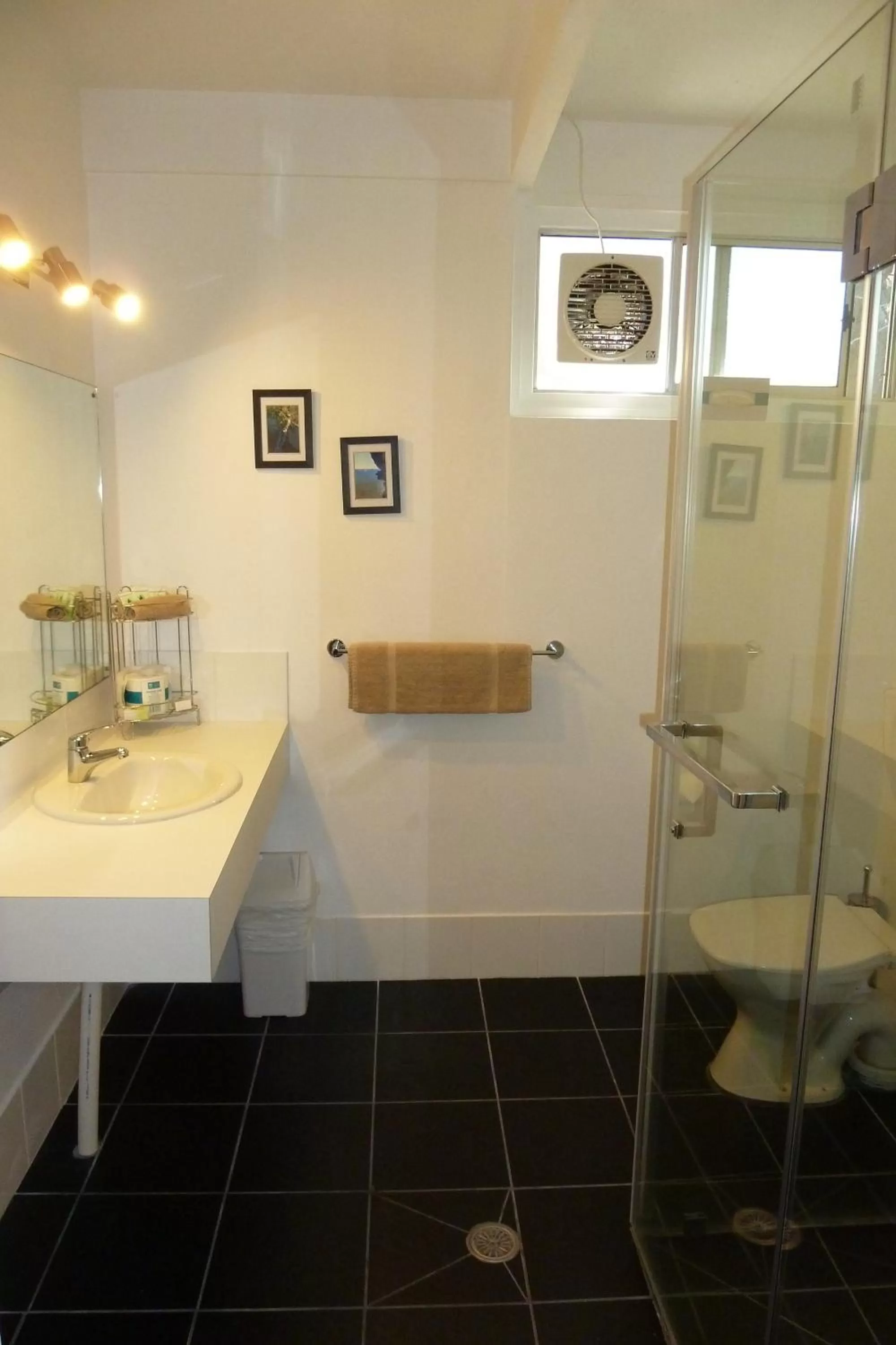 Bathroom in Sky Rider Motor Inn