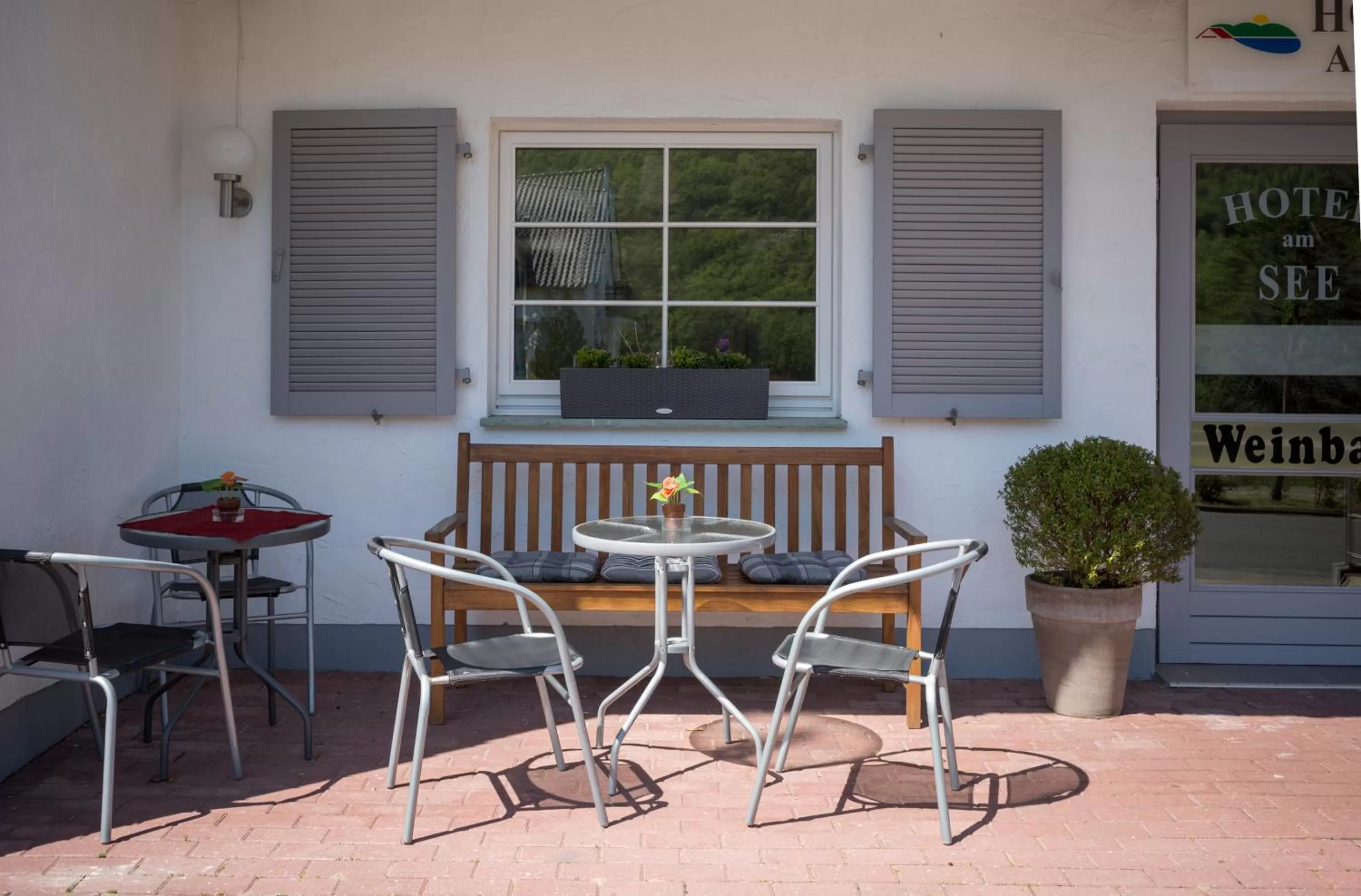 Balcony/Terrace in Hotel am See