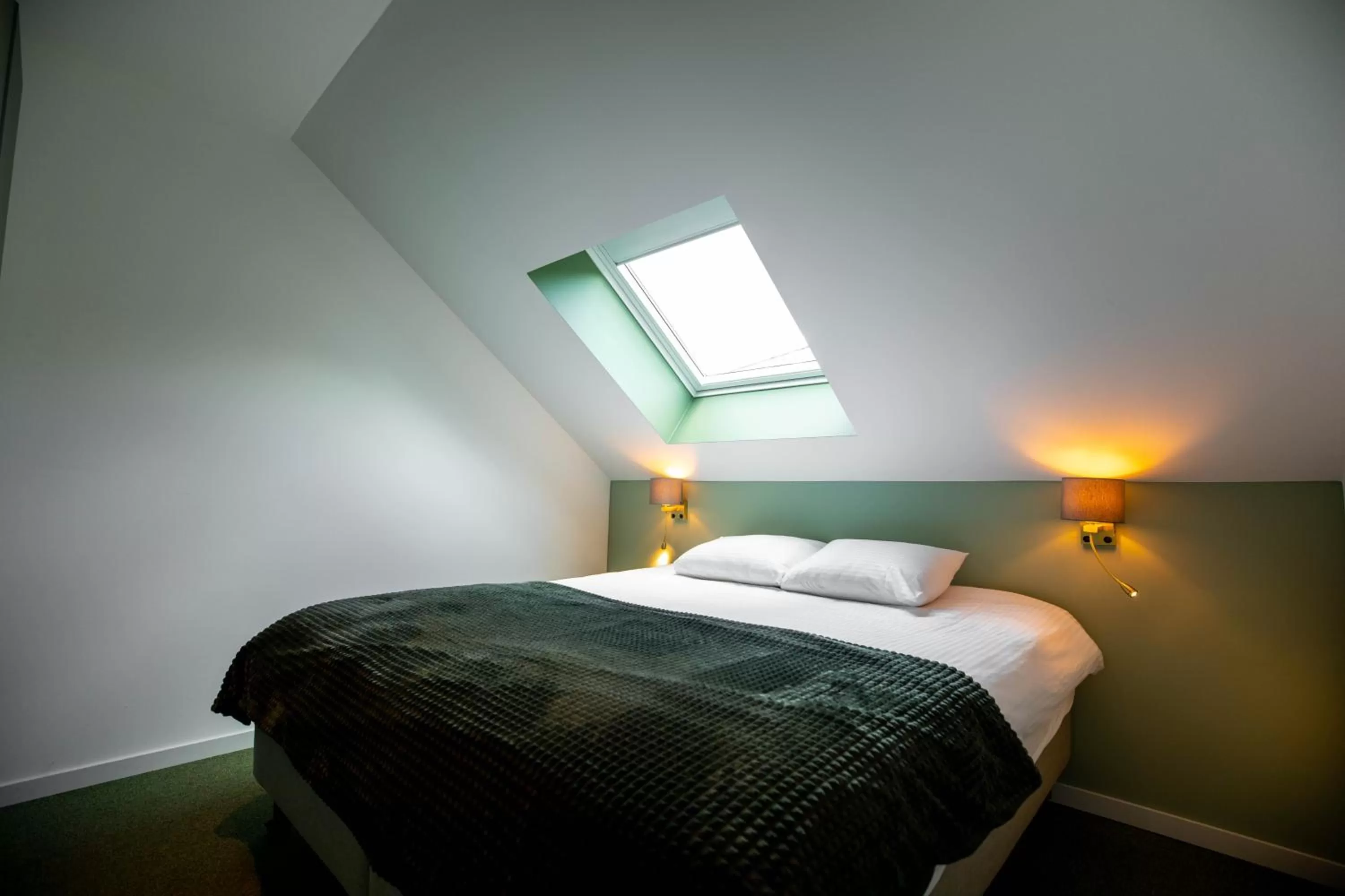 Bedroom, Bed in City Housing Genk