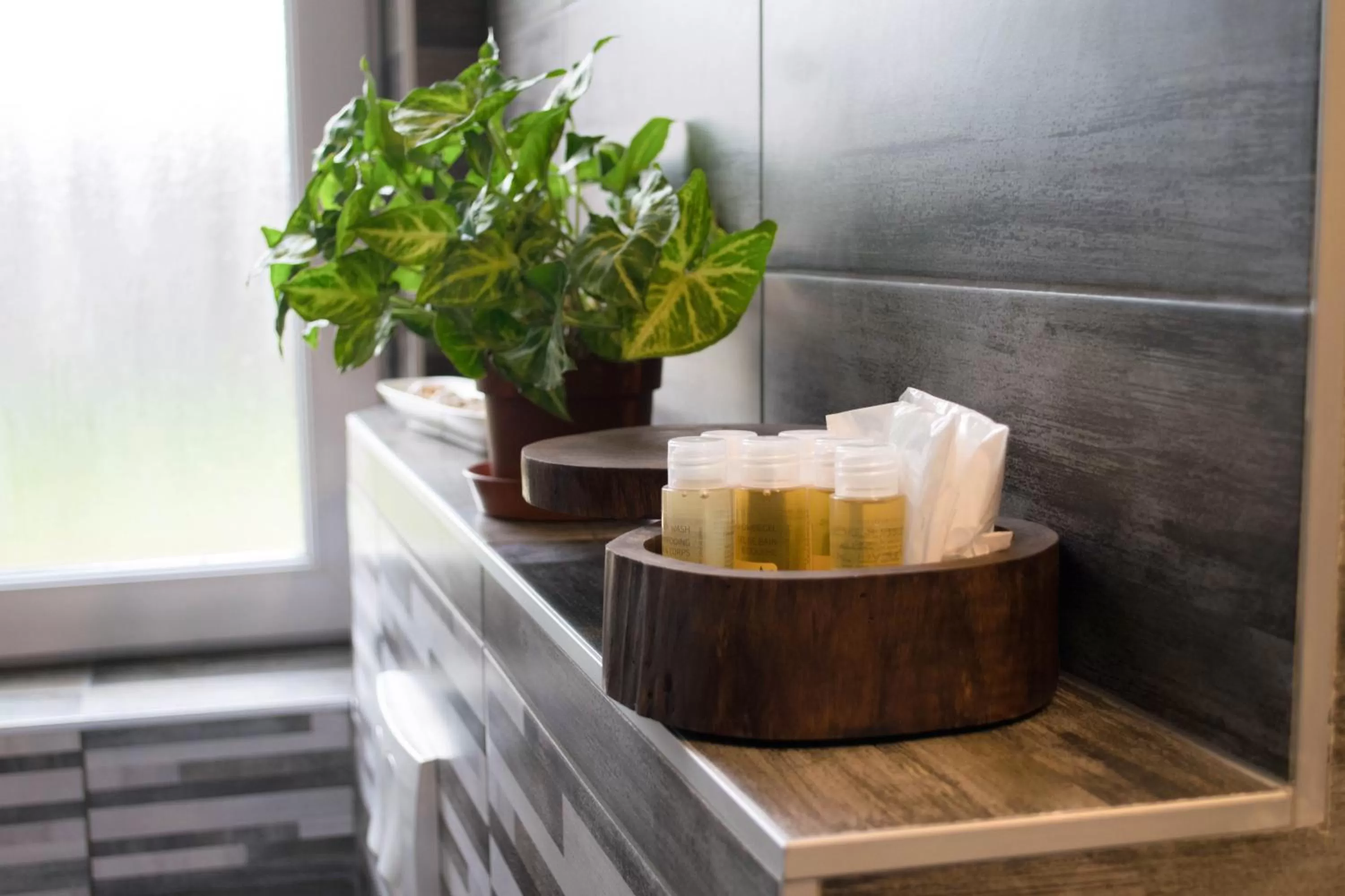 Bathroom in Petra Hotel