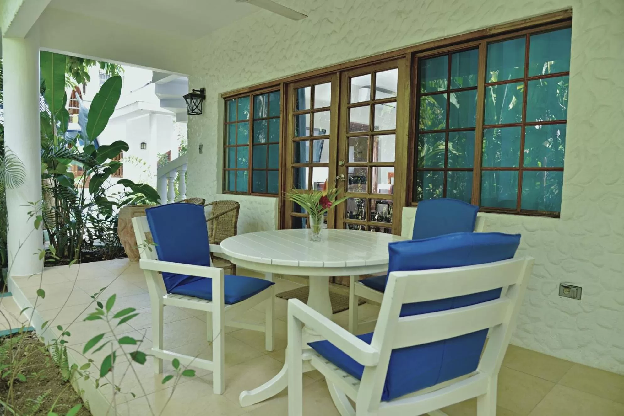 Patio in Beach House Condos, Negril
