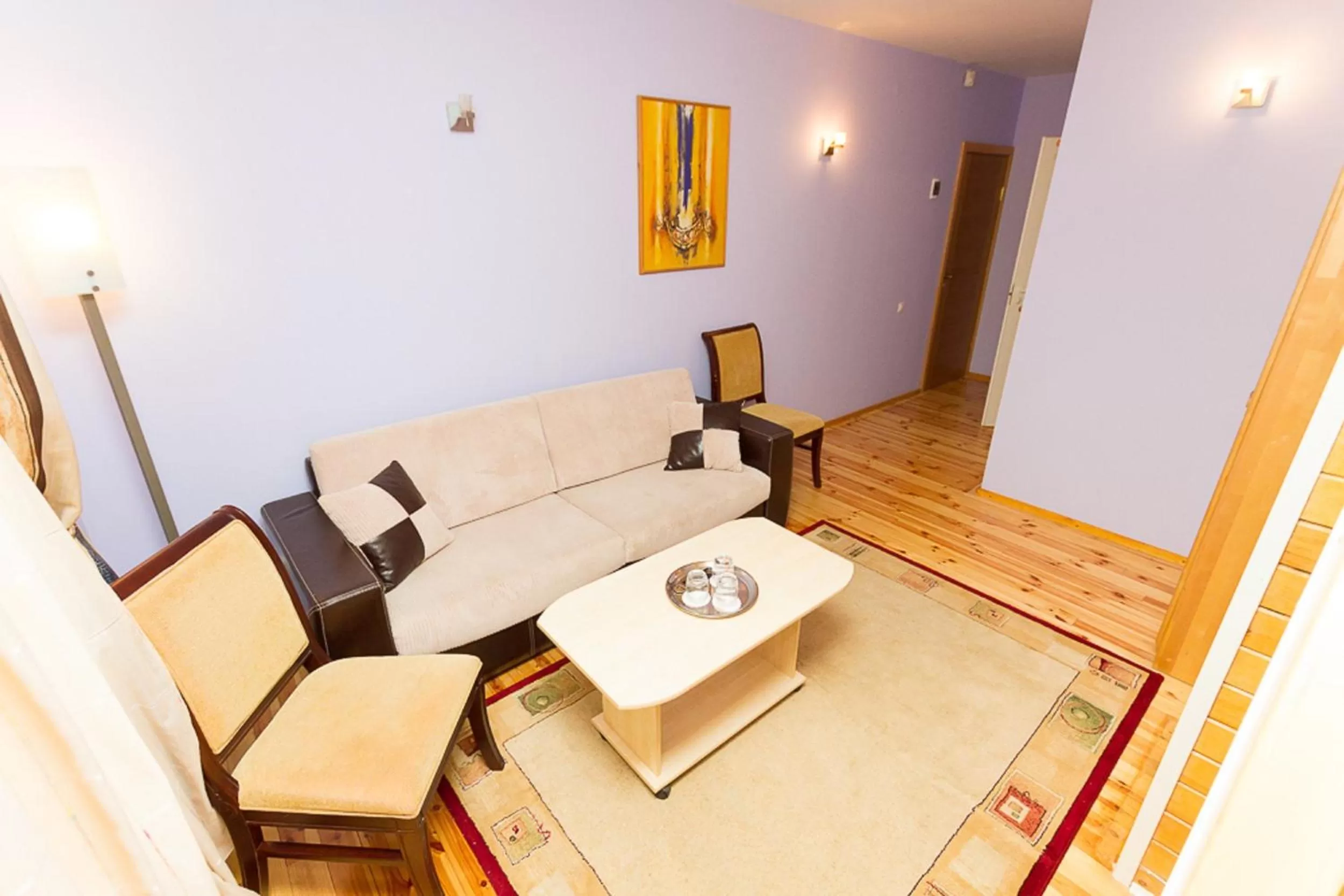 Living room in Sunset Hotel