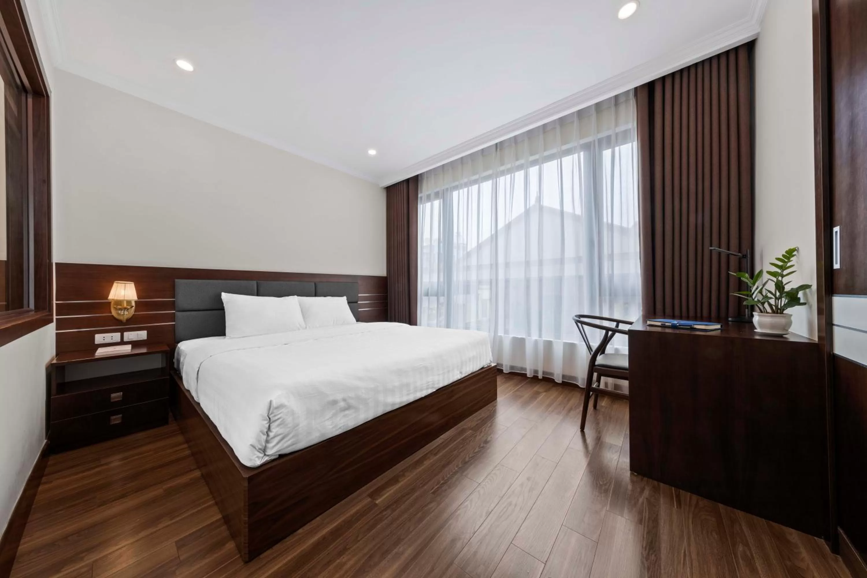 Bed in Newsky Serviced Apartment