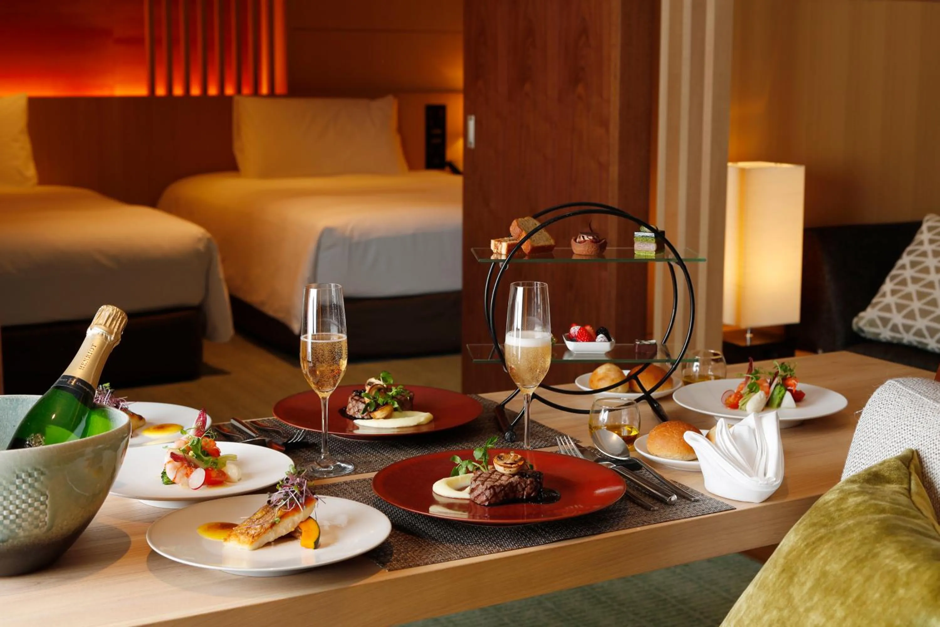 Dinner in Hotel Gajoen Tokyo