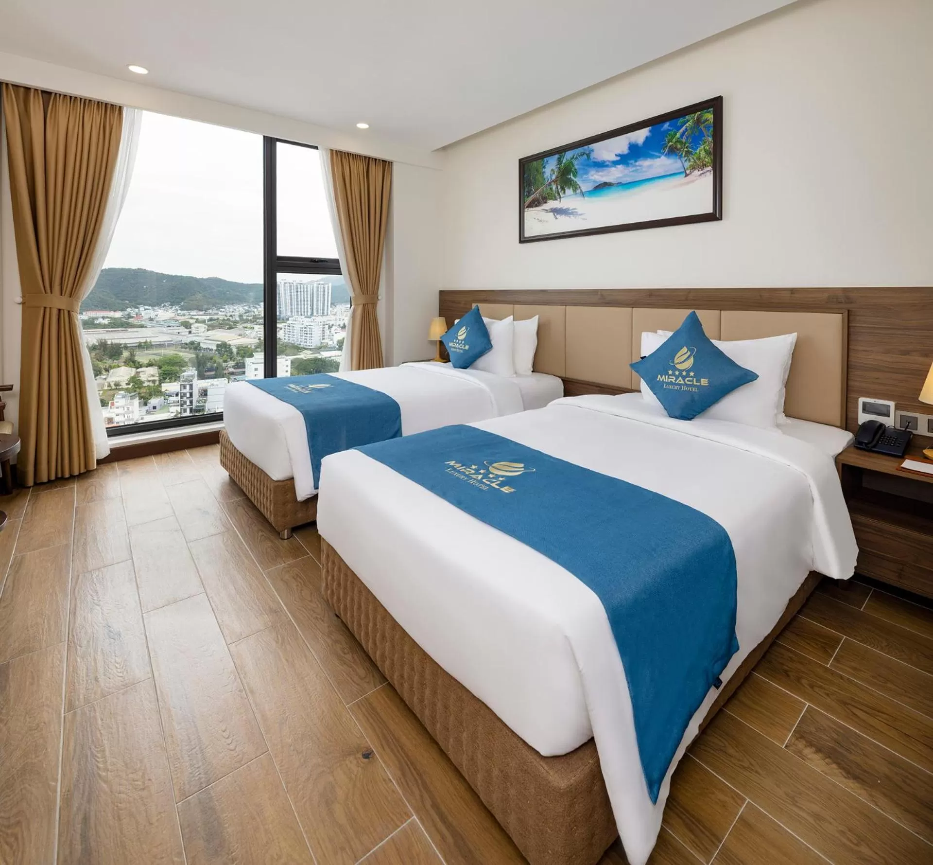 Bedroom, Bed in Miracle Luxury Nha Trang