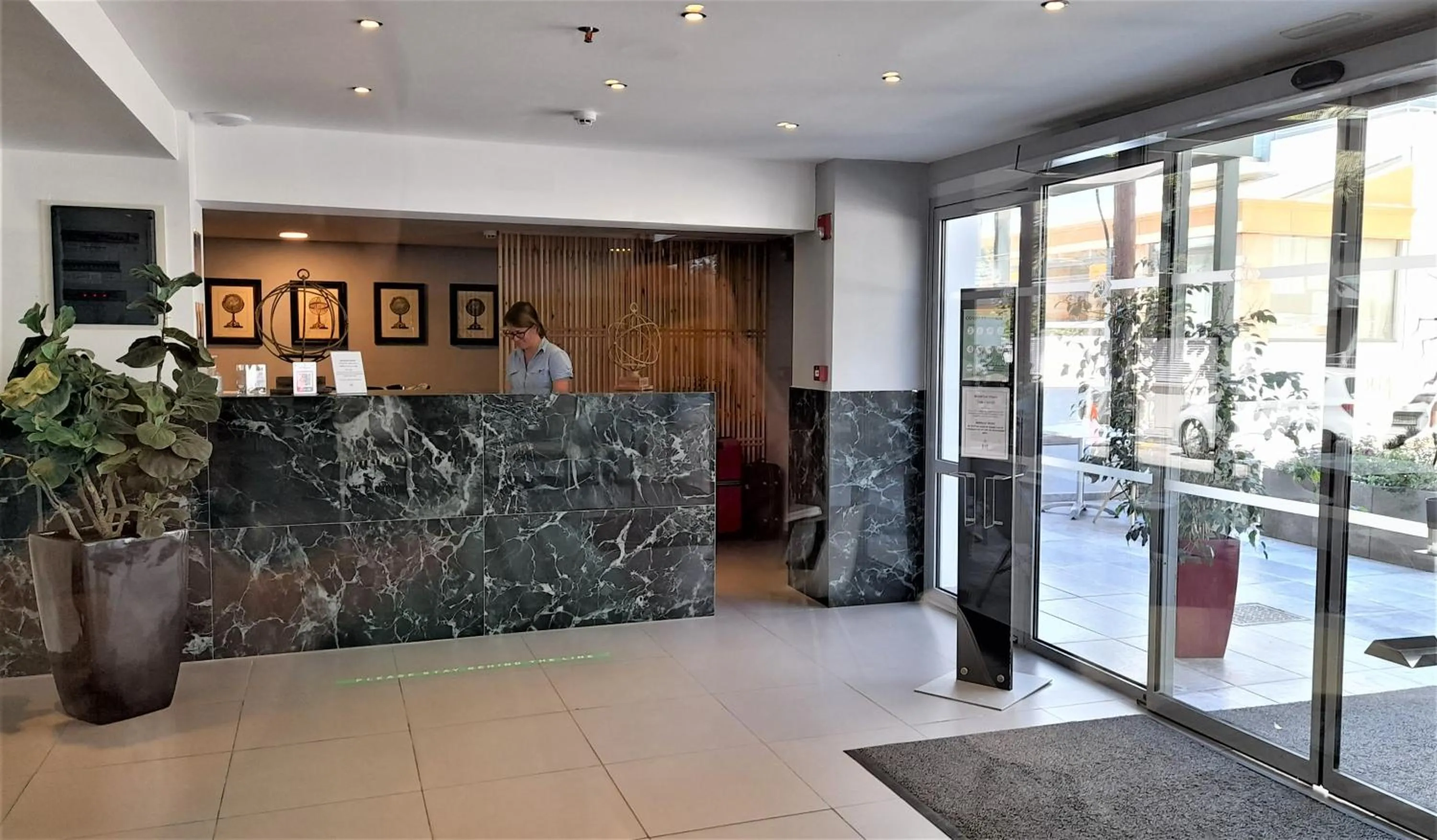 Lobby or reception in Elite Hotel