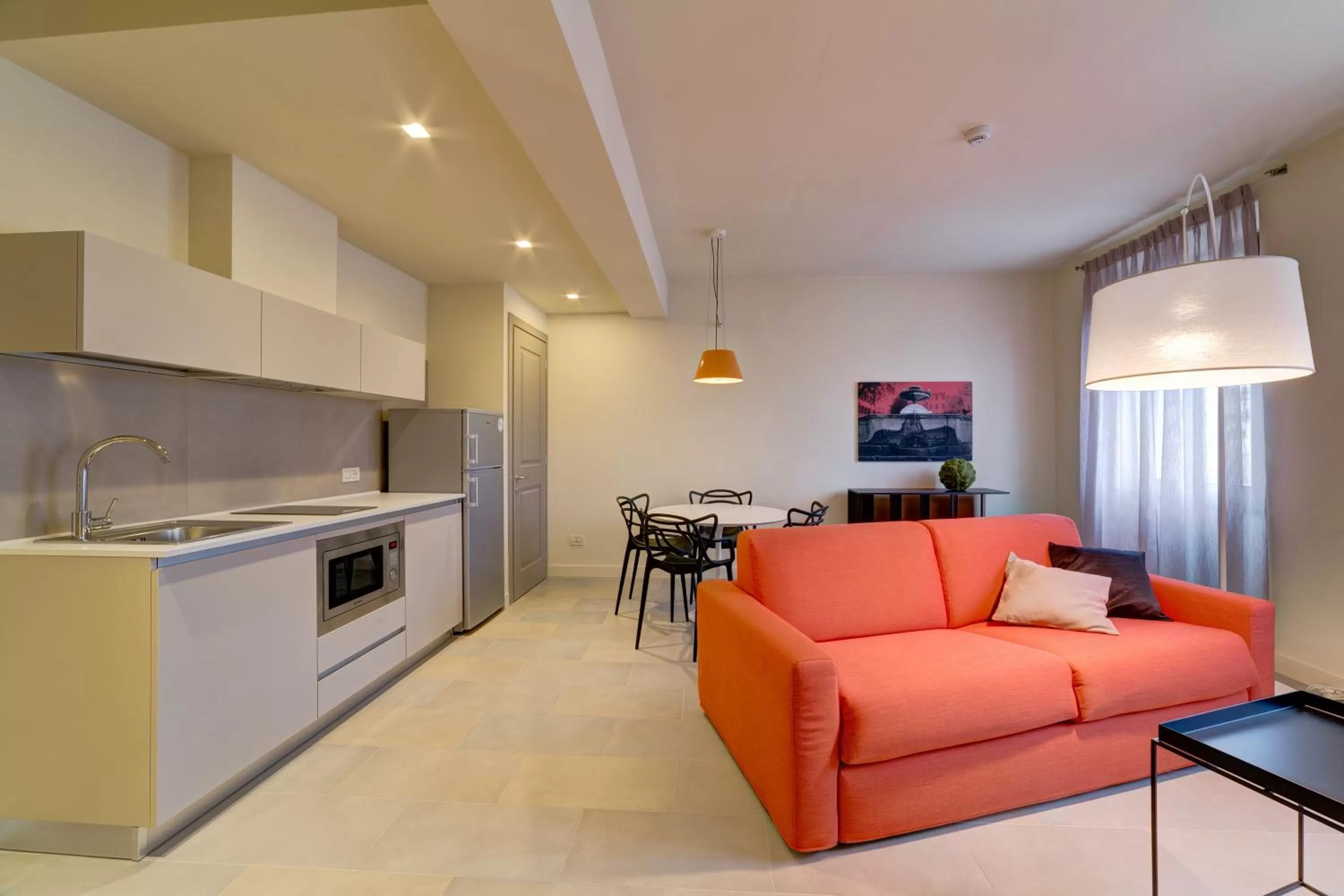 Kitchen or kitchenette in Palazzo Mannaioni Suites