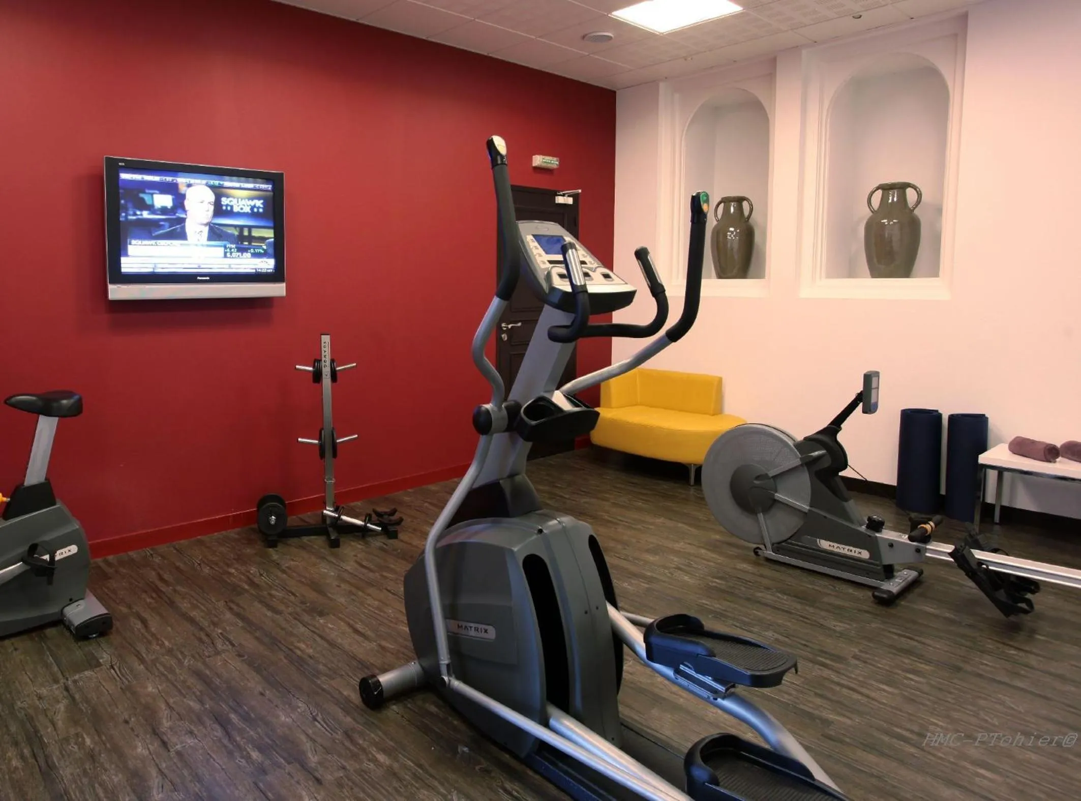 Fitness centre/facilities in Hôtel et Résidence de Chiberta et du Golf