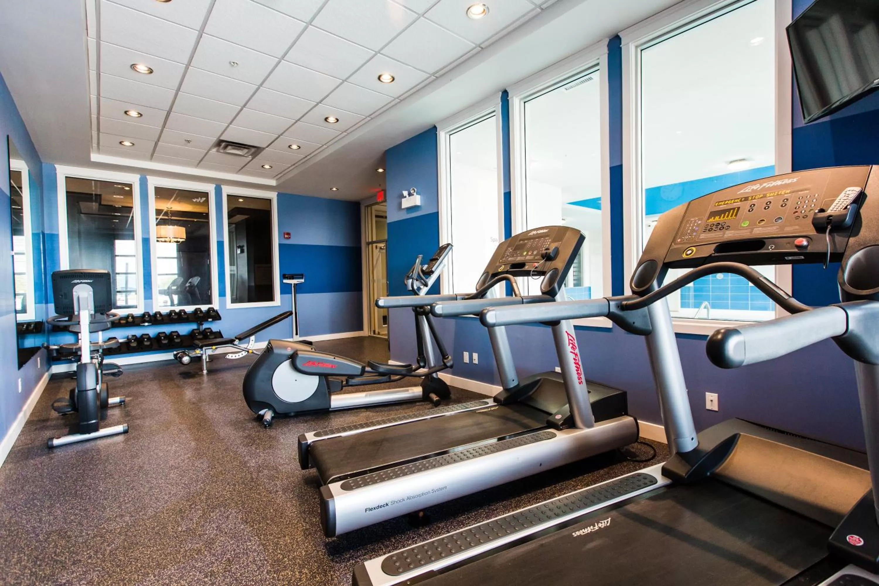Fitness centre/facilities in Holiday Inn Express & Suites Spruce Grove - Stony Plain by IHG