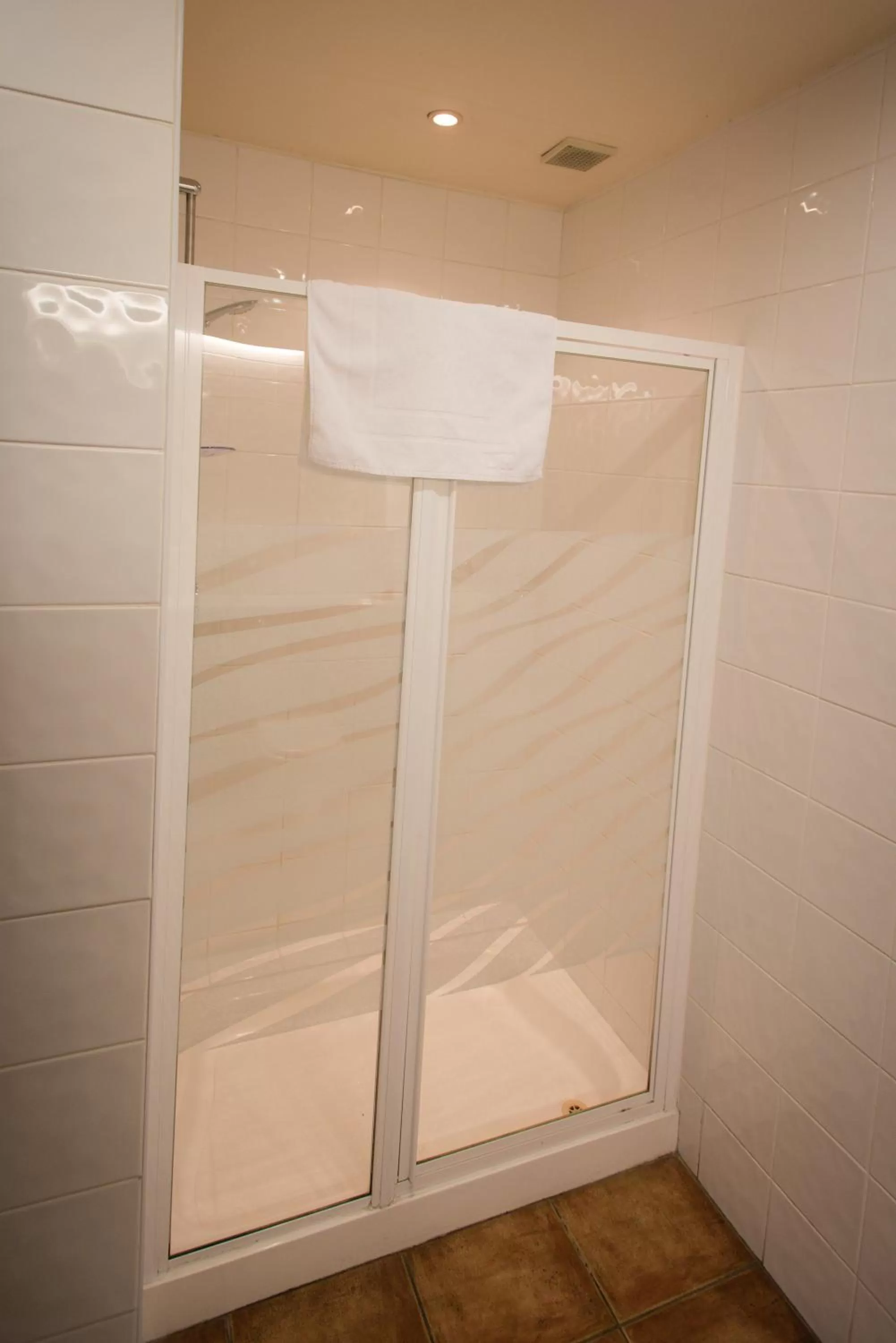 Shower in The Royal Arms Bed & Breakfast