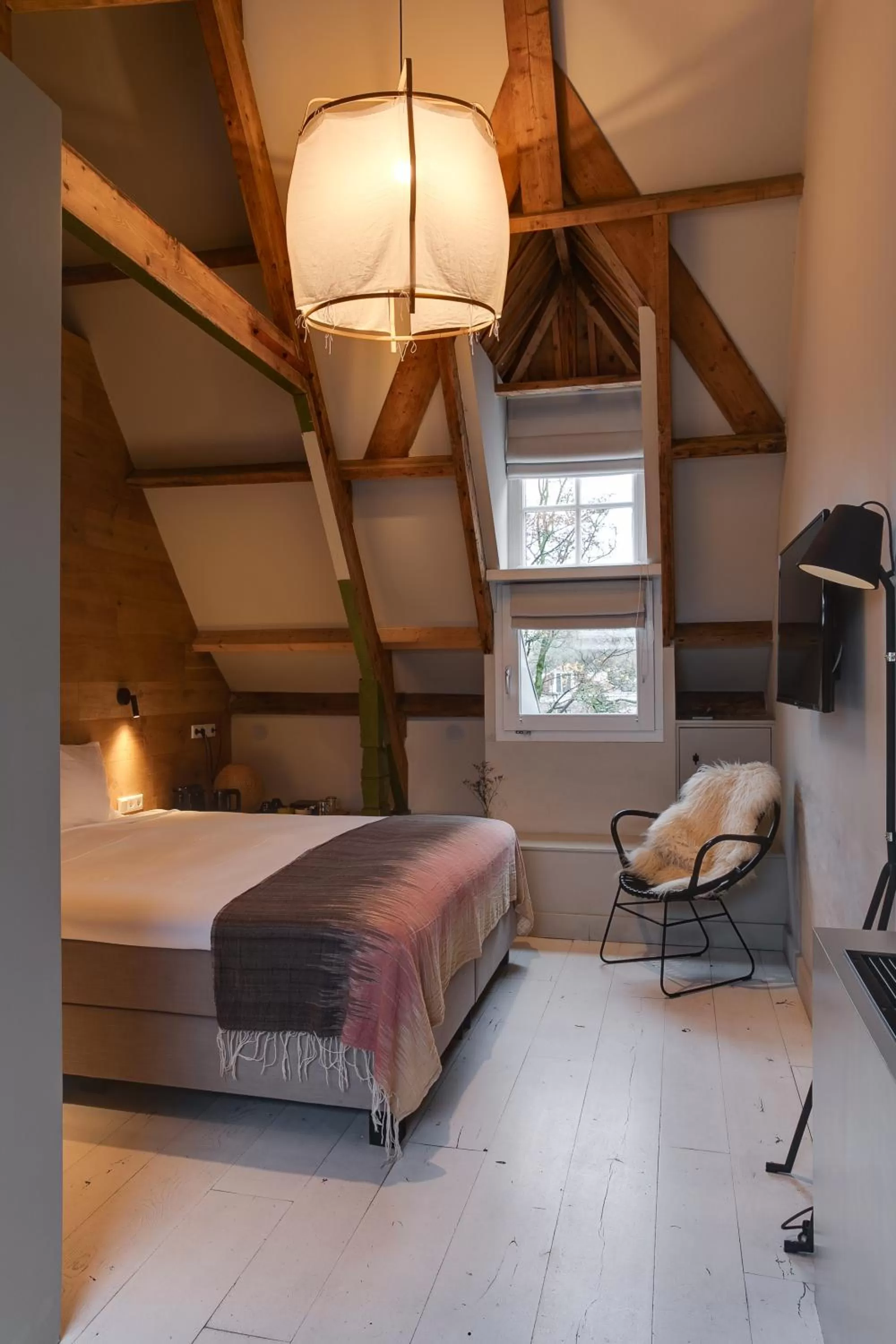 Bed in Vesting Hotel Naarden