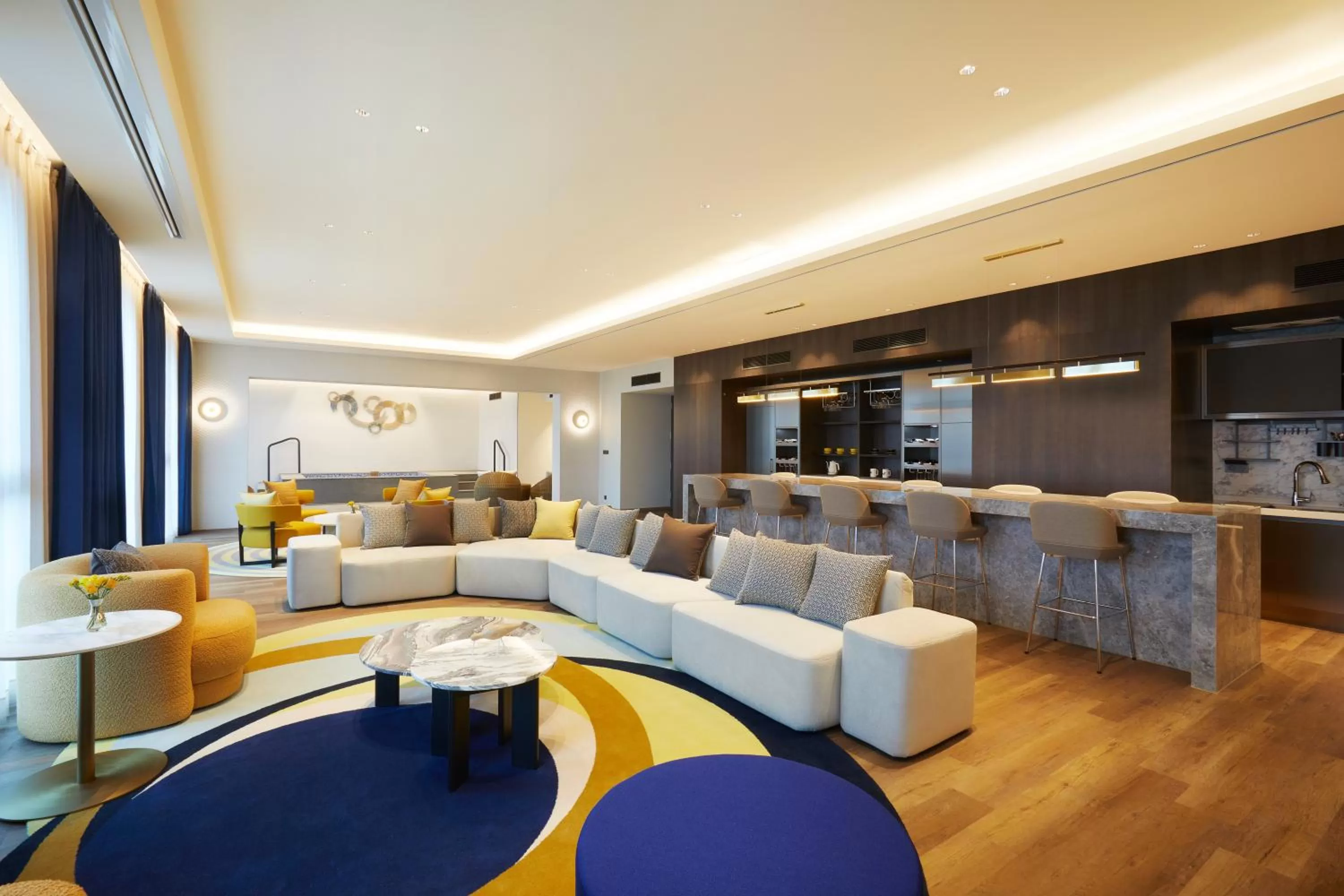 Living room in voco Seoul Gangnam by IHG