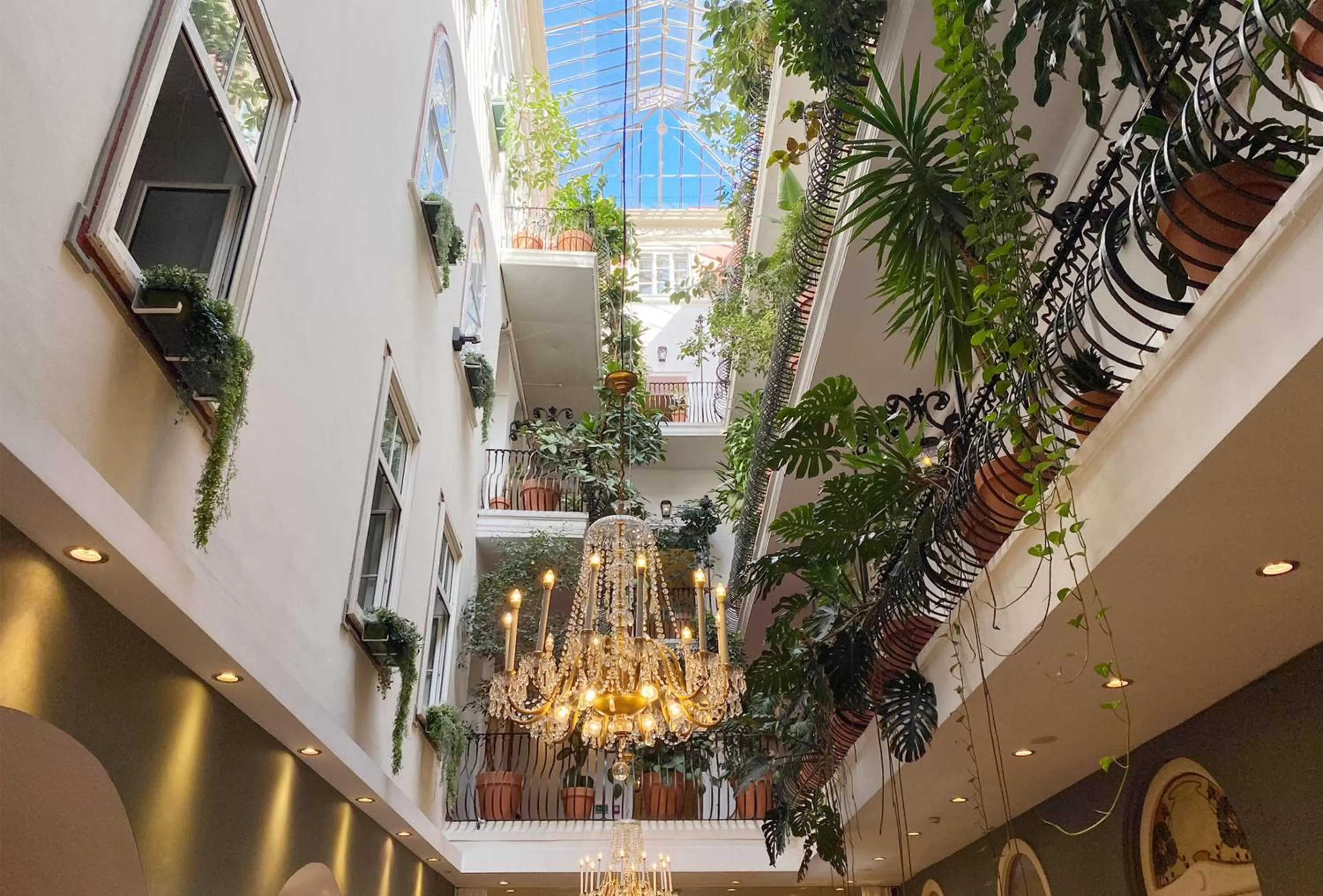 Decorative detail in Palais-Hotel Erzherzog Johann