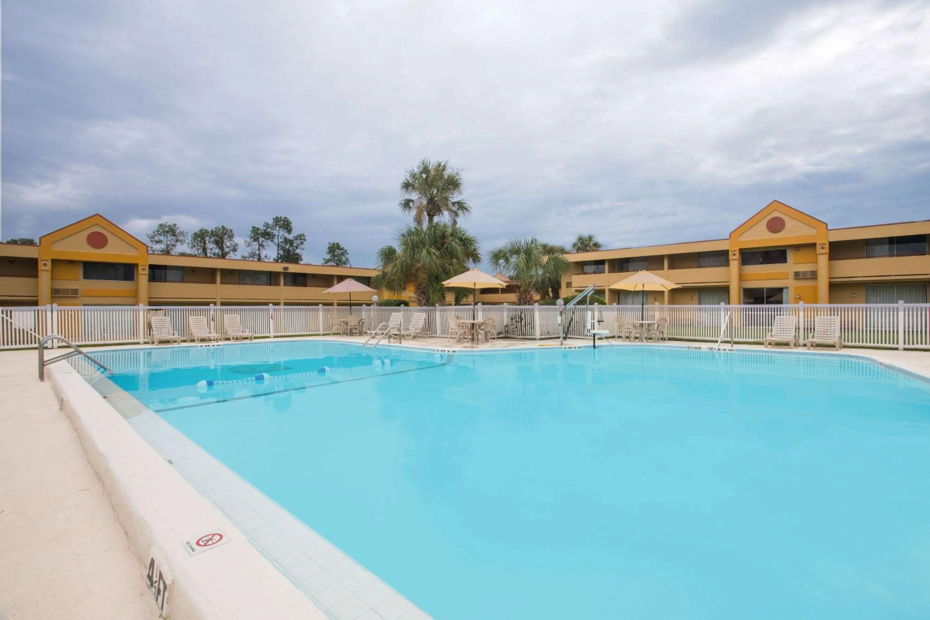 Pool view in Days Inn by Wyndham Ocala North