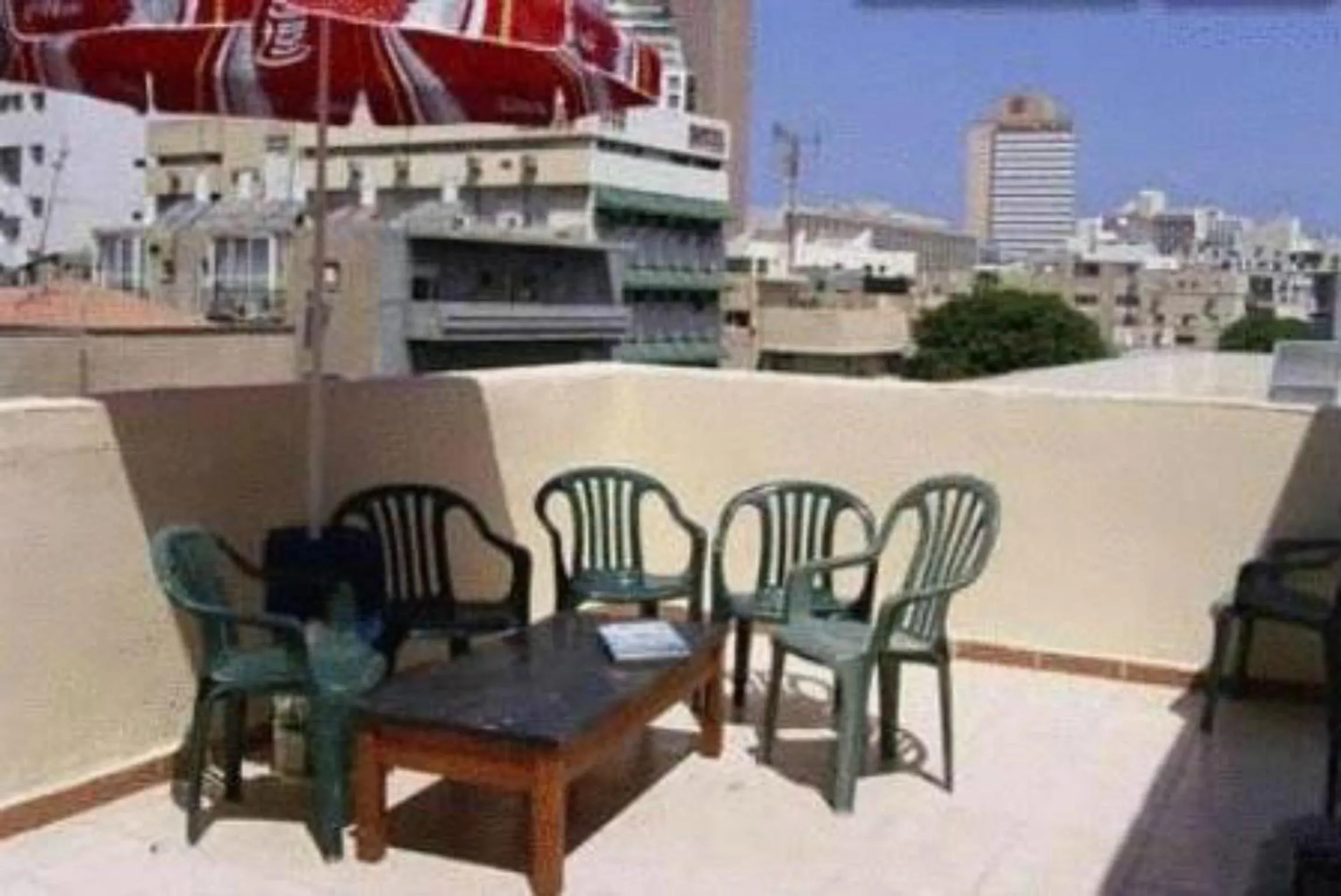 Balcony/Terrace in Sky Hostel