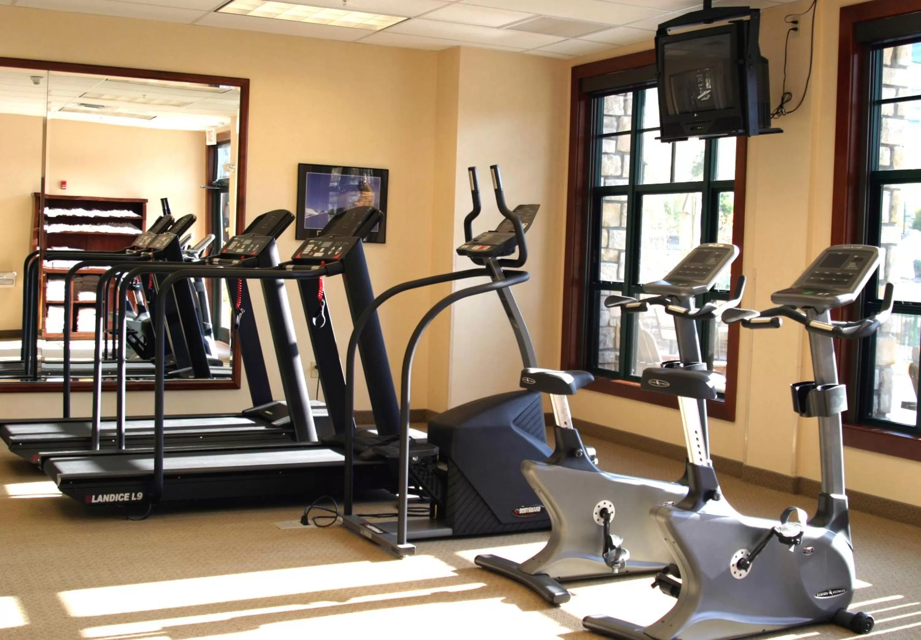 Fitness centre/facilities in The Appalachian at Mountain Creek