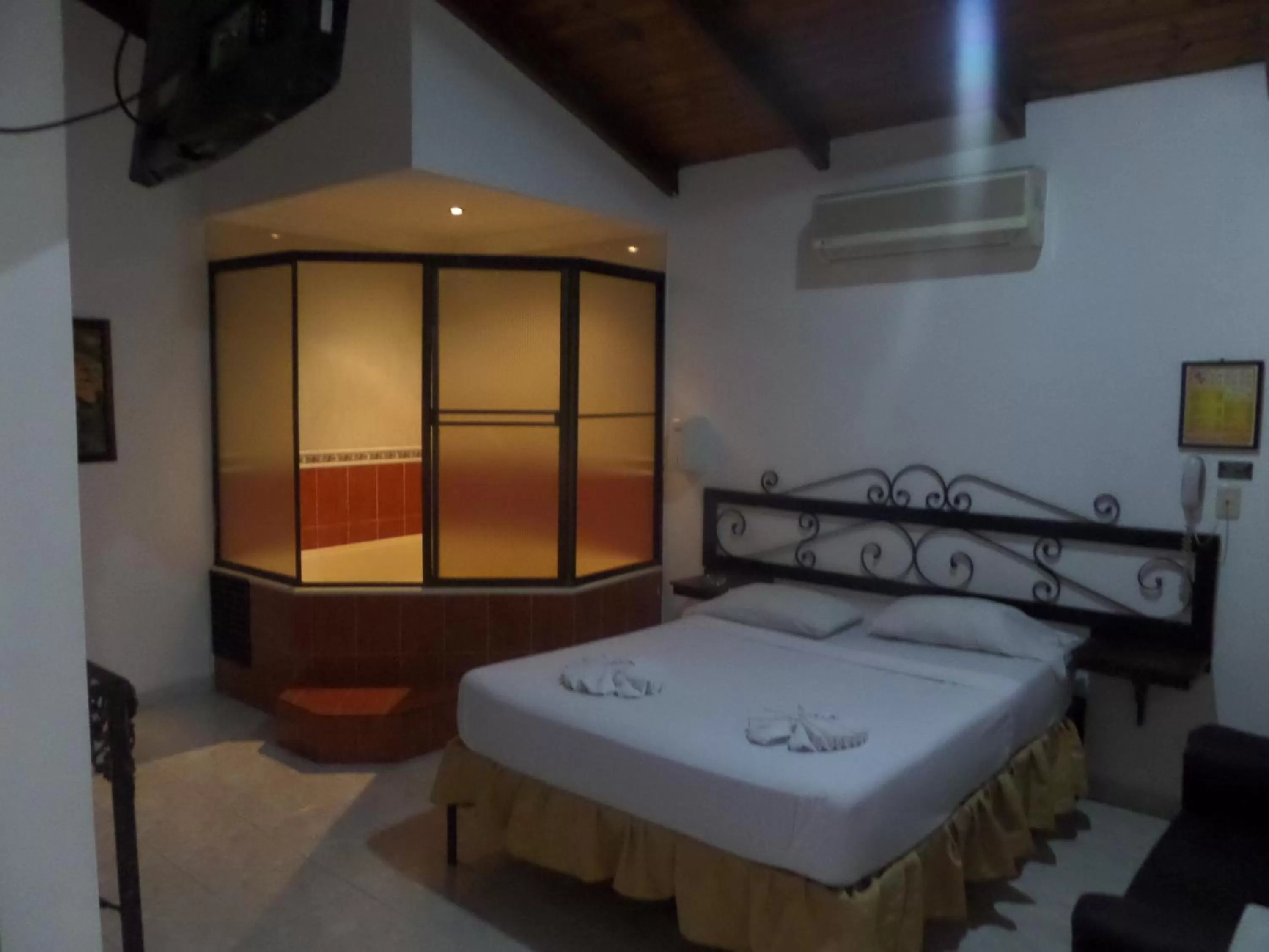Bed in Aparta Hotel Plaza Real Norte