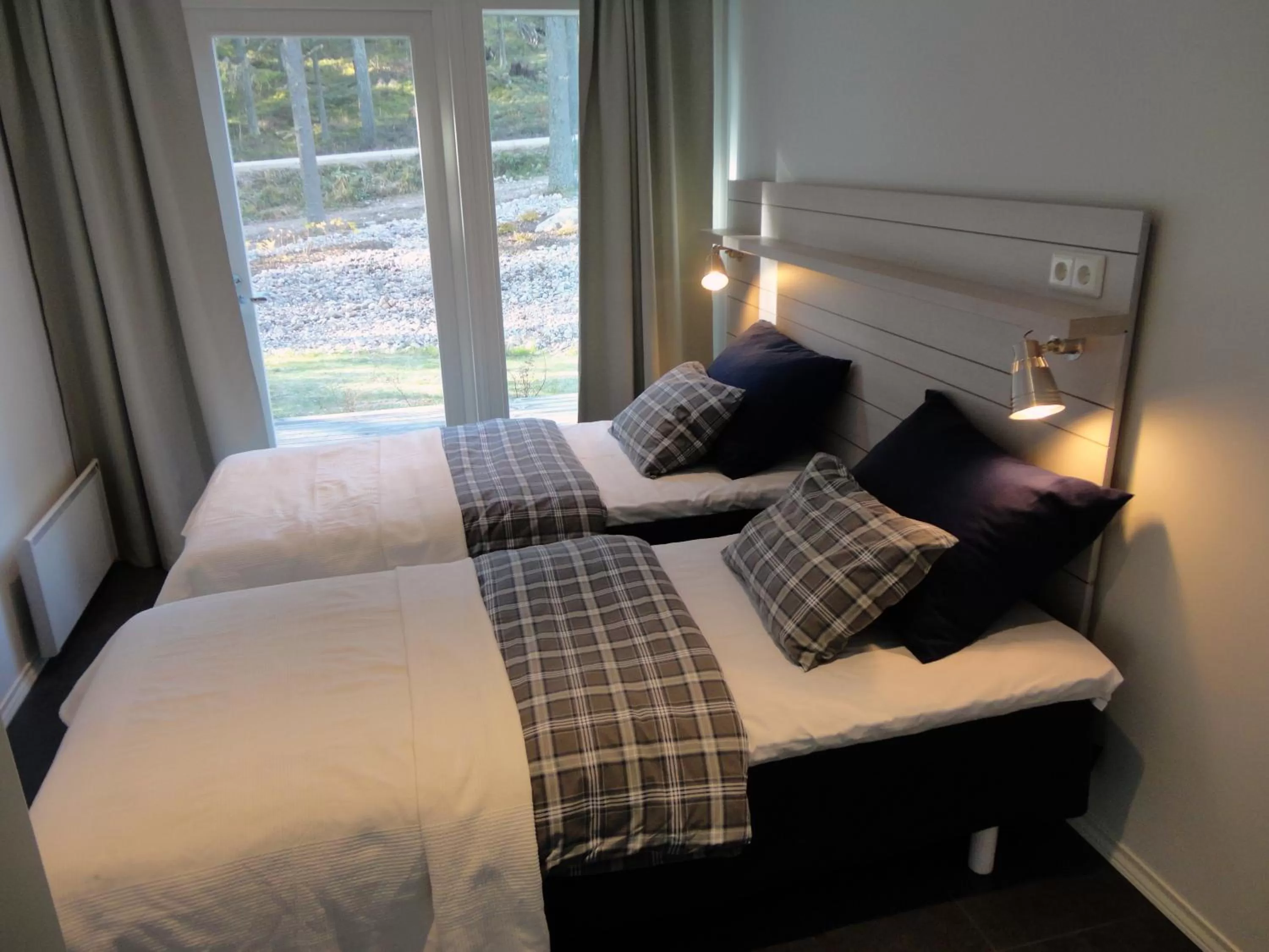 View (from property/room), Bed in Varjola Holiday Center