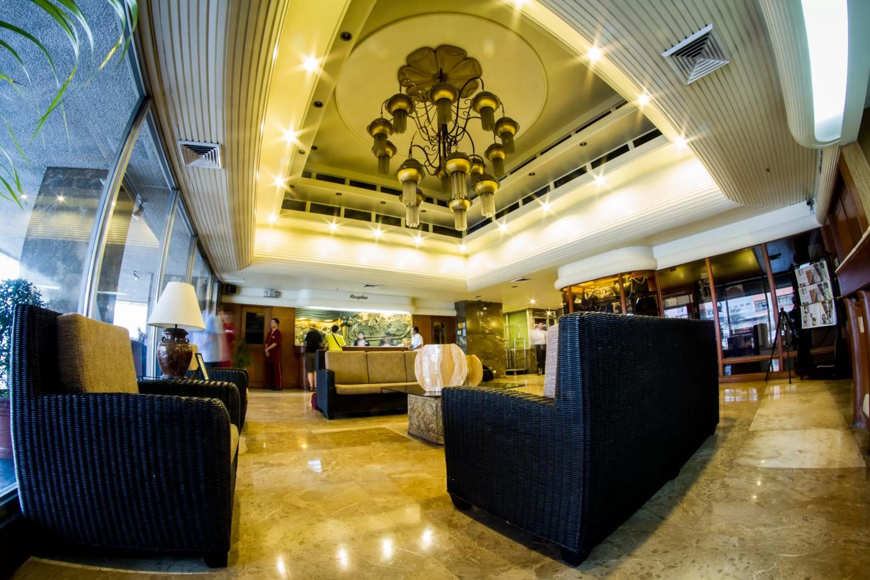 Lobby or reception in Copacabana Apartment Hotel