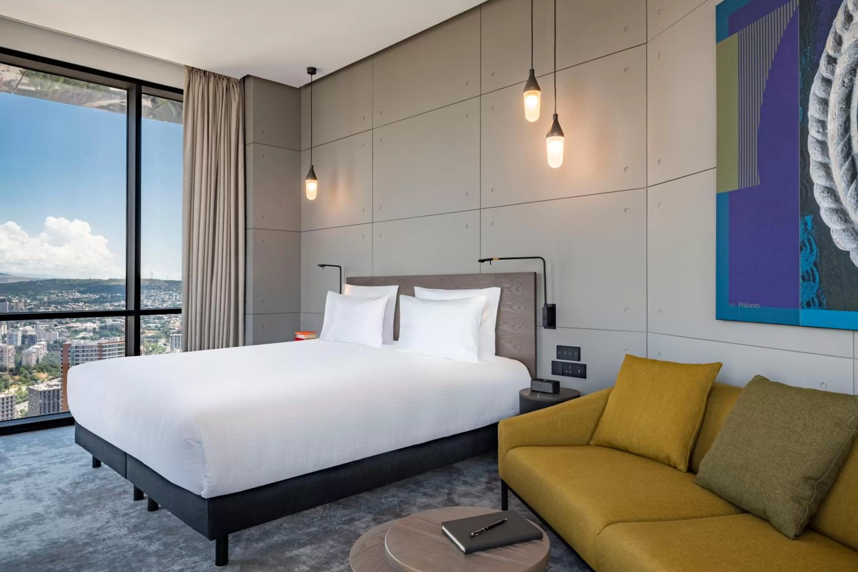 Bedroom, Bed in Pullman Tbilisi Axis Towers