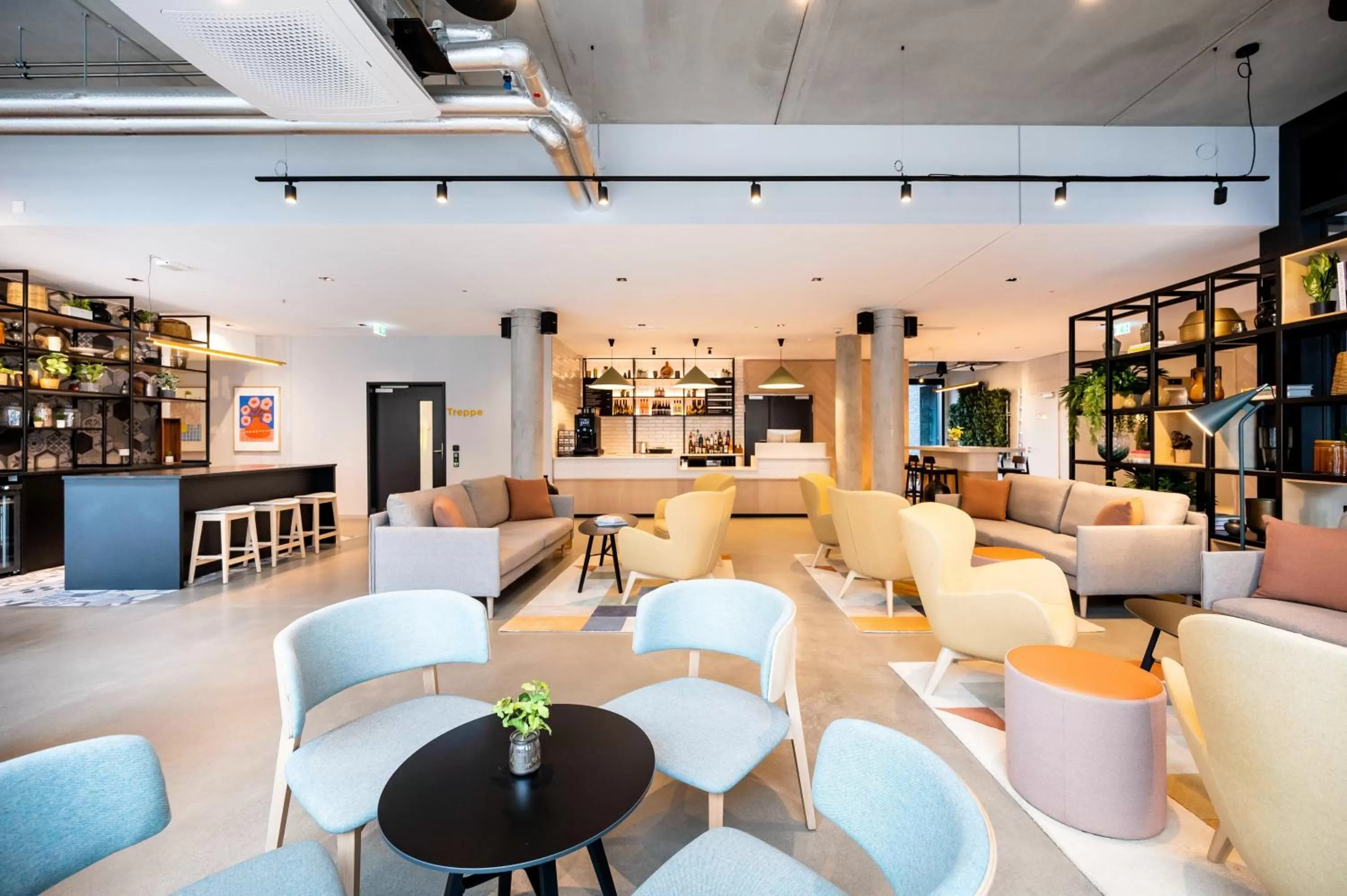 Lounge or bar in Staycity Aparthotels Frankfurt Airport