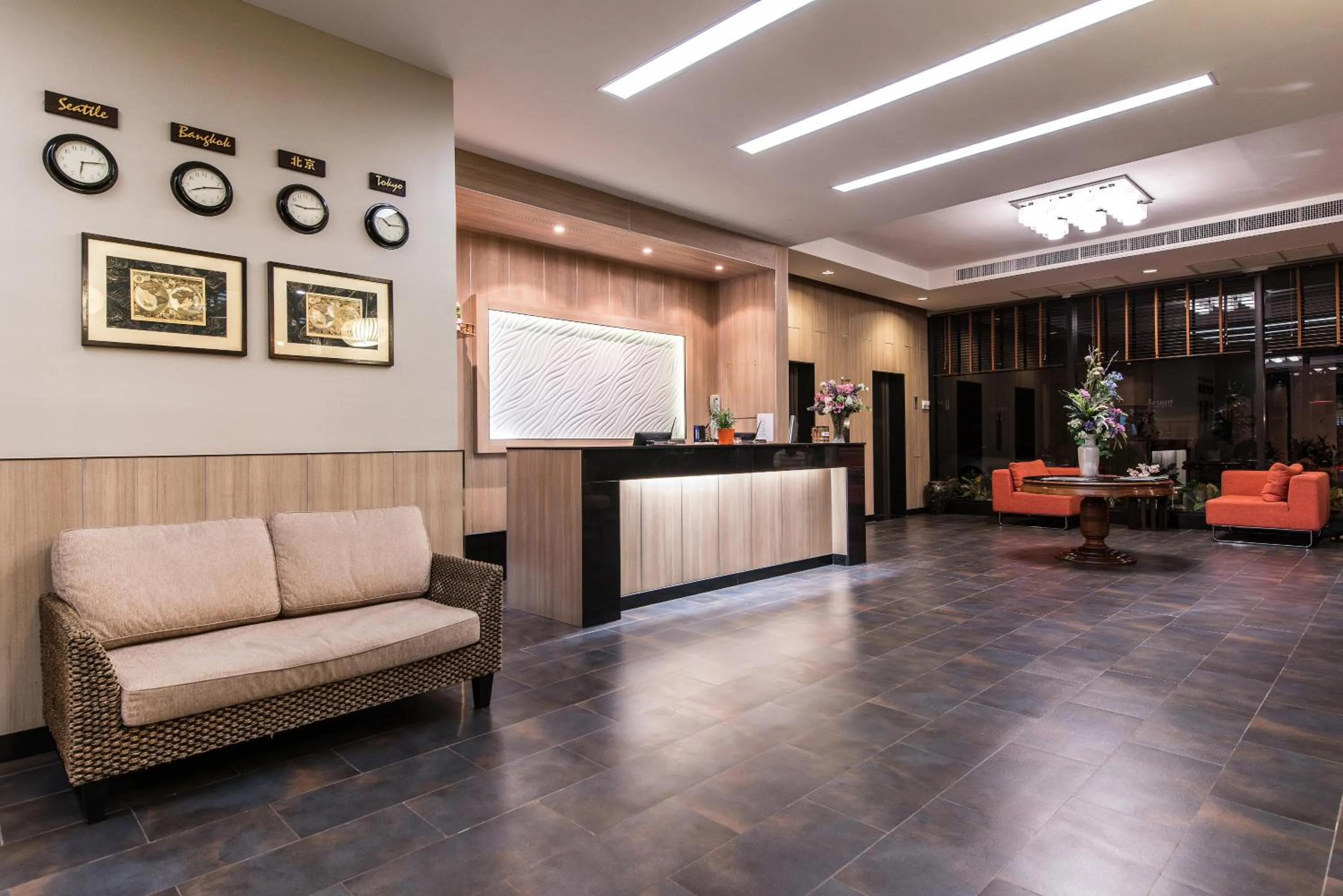 Lobby or reception in Marsi Hotel Bangkok