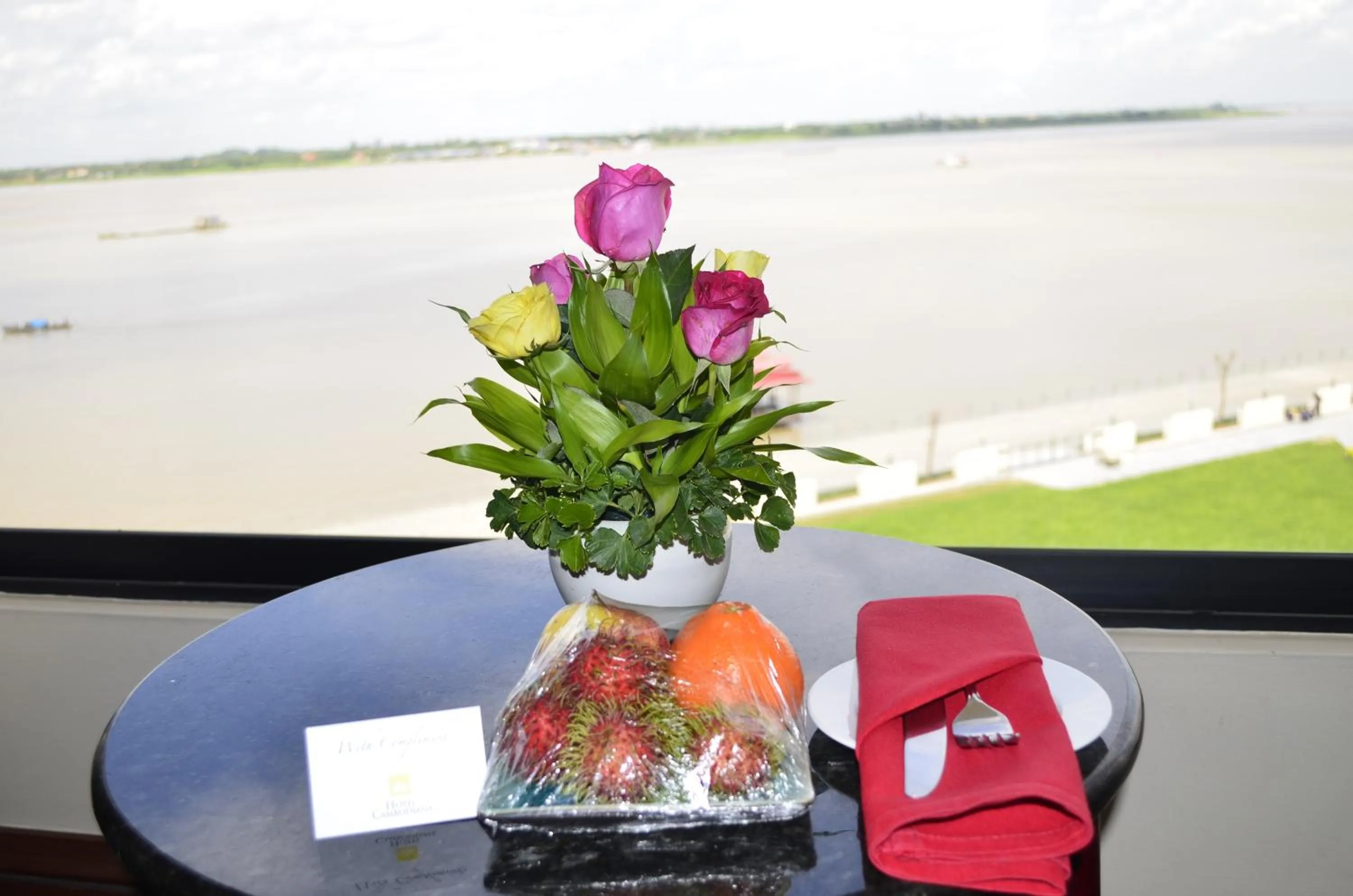 River view in Hotel Cambodiana