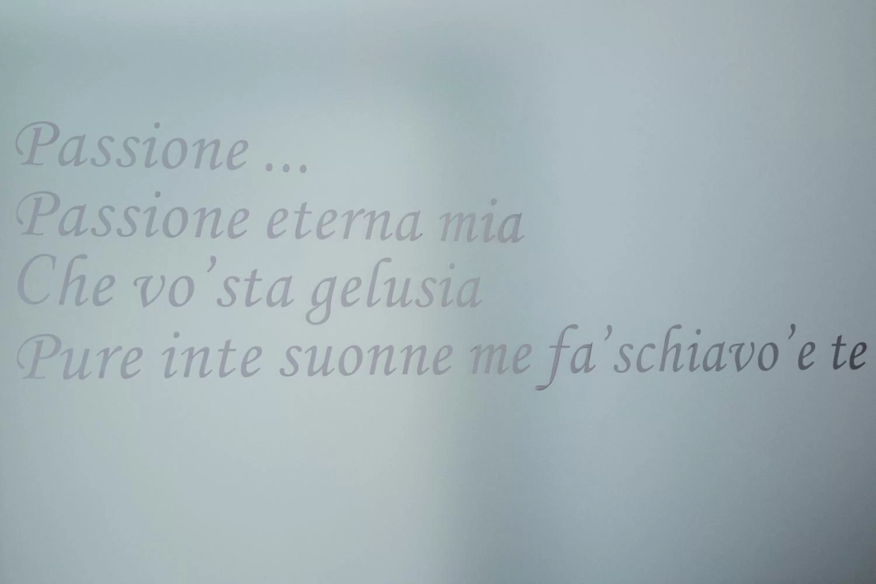 Decorative detail in Hotel Nunù