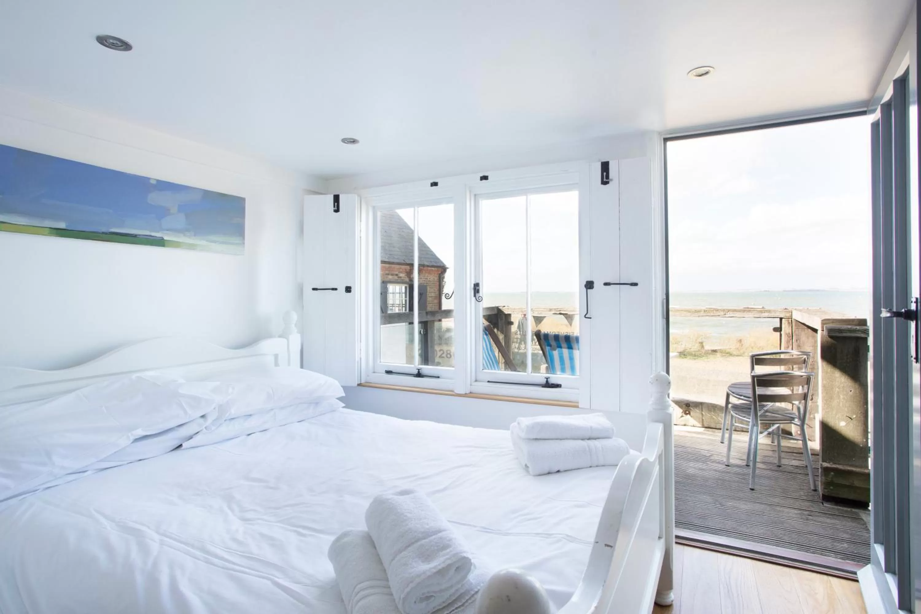 Bed in Whitstable Fisherman's Huts