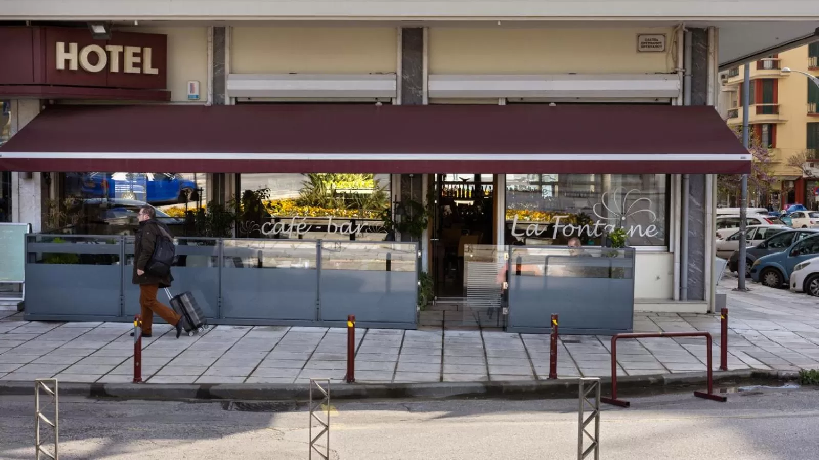 Facade/entrance in Abc Hotel