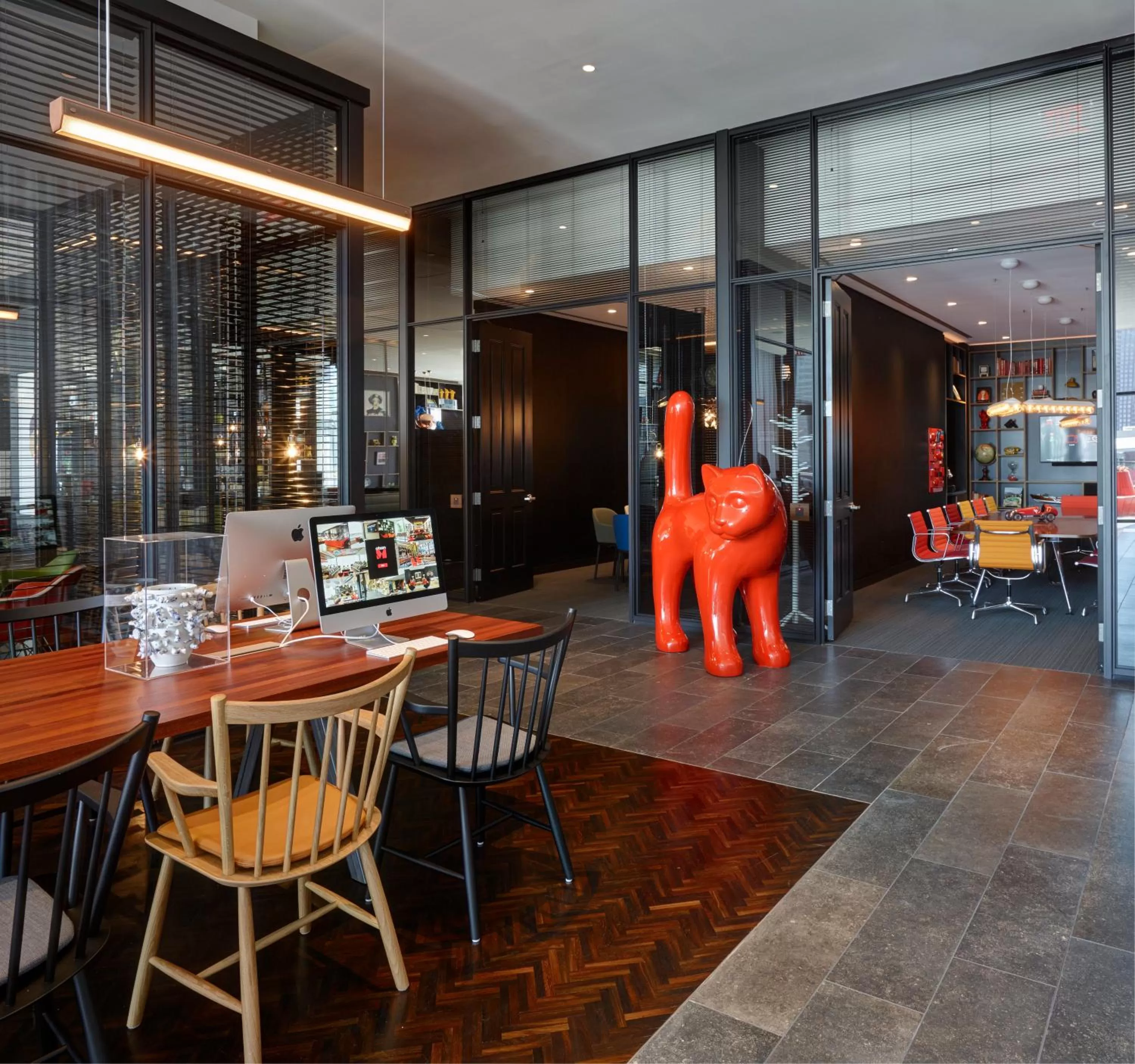 Meeting/conference room in citizenM Boston North Station