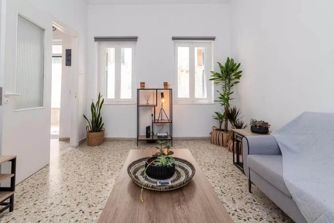 Seating Area in Syros DouBleTS rooms