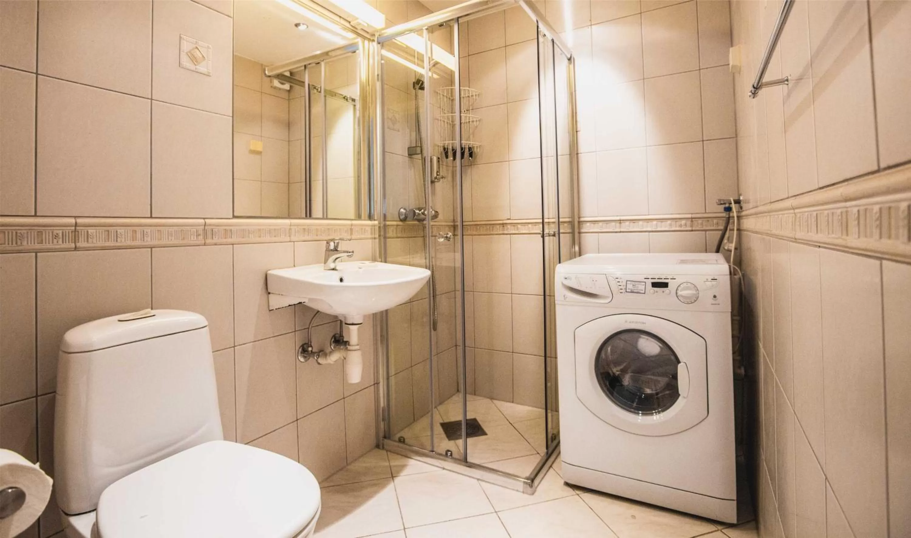 Bathroom in Central City Apartments