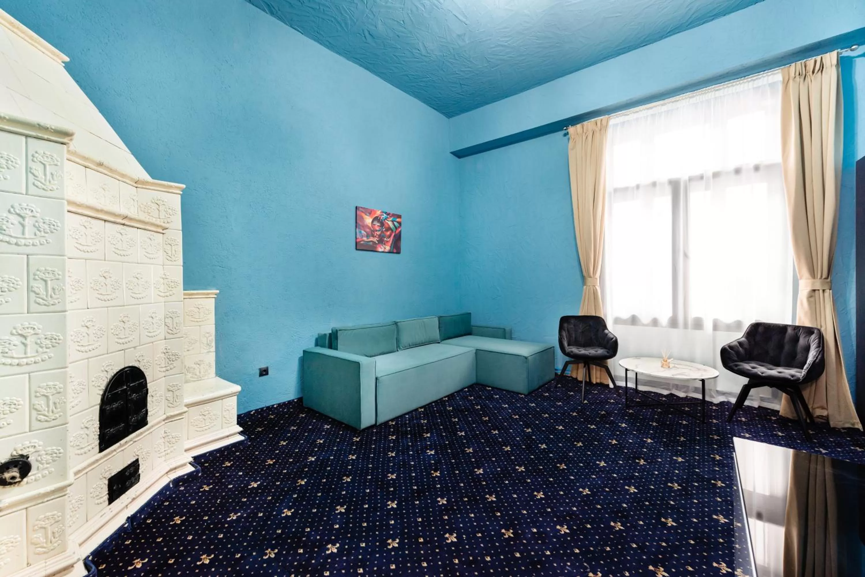 Living room in Palace Bulevard Inn