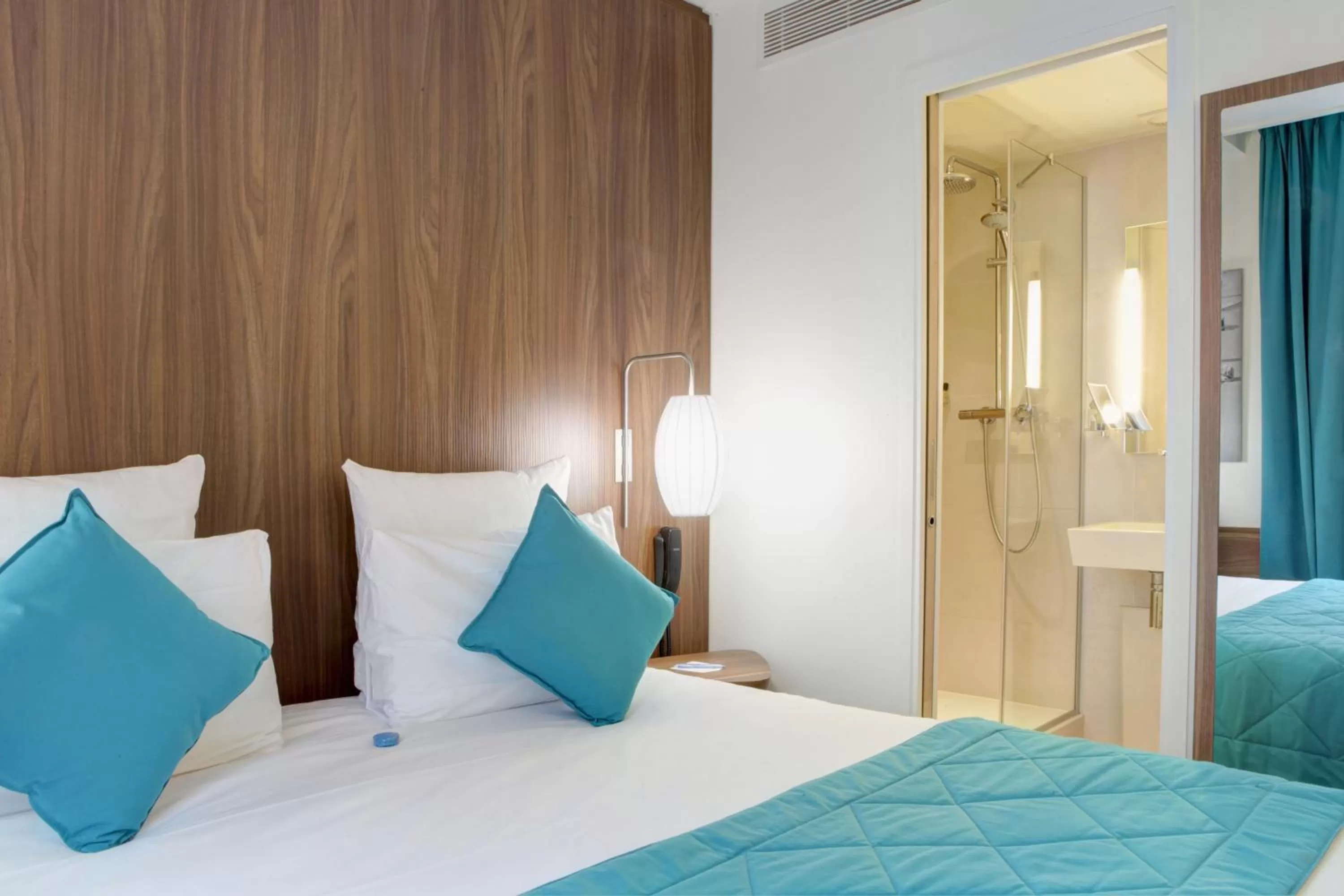 Photo of the whole room, Bed in Best Western Plus 61 Paris Nation Hotel