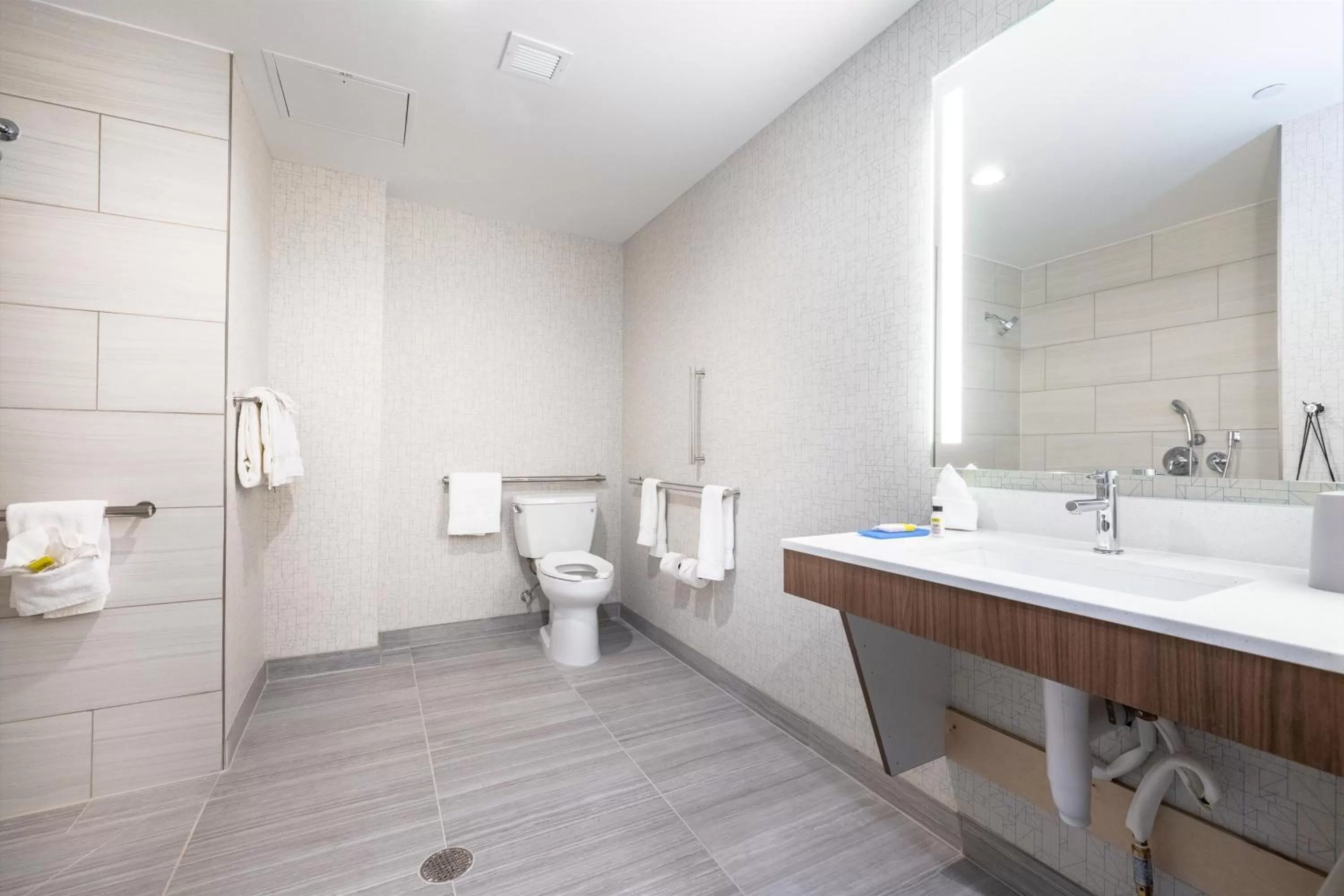Bathroom in Holiday Inn Express & Suites - San Jose Silicon Valley by IHG