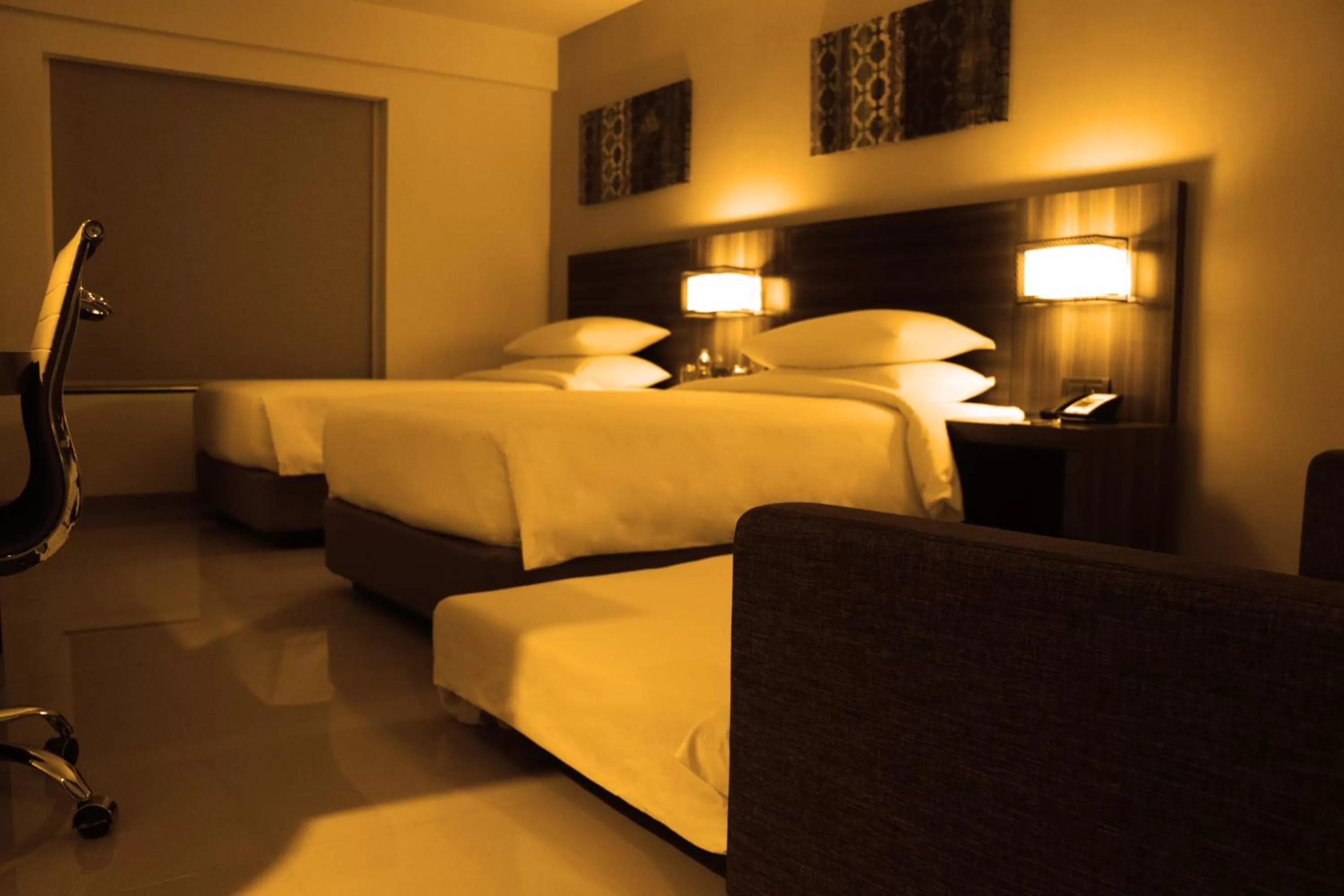 Bedroom, Bed in The Residency Towers, Rameswaram