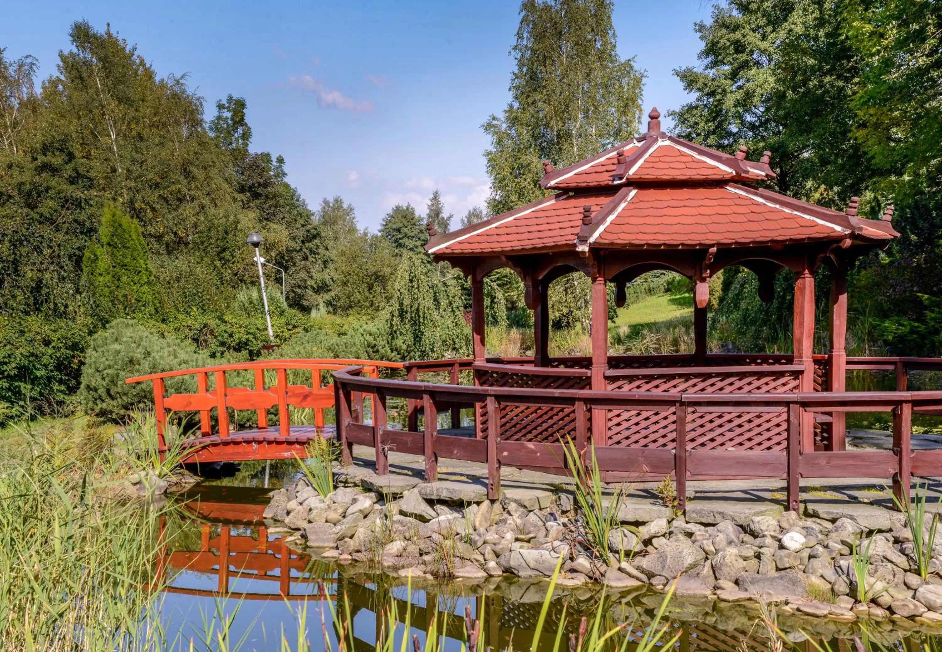 Garden in Hotel Belweder