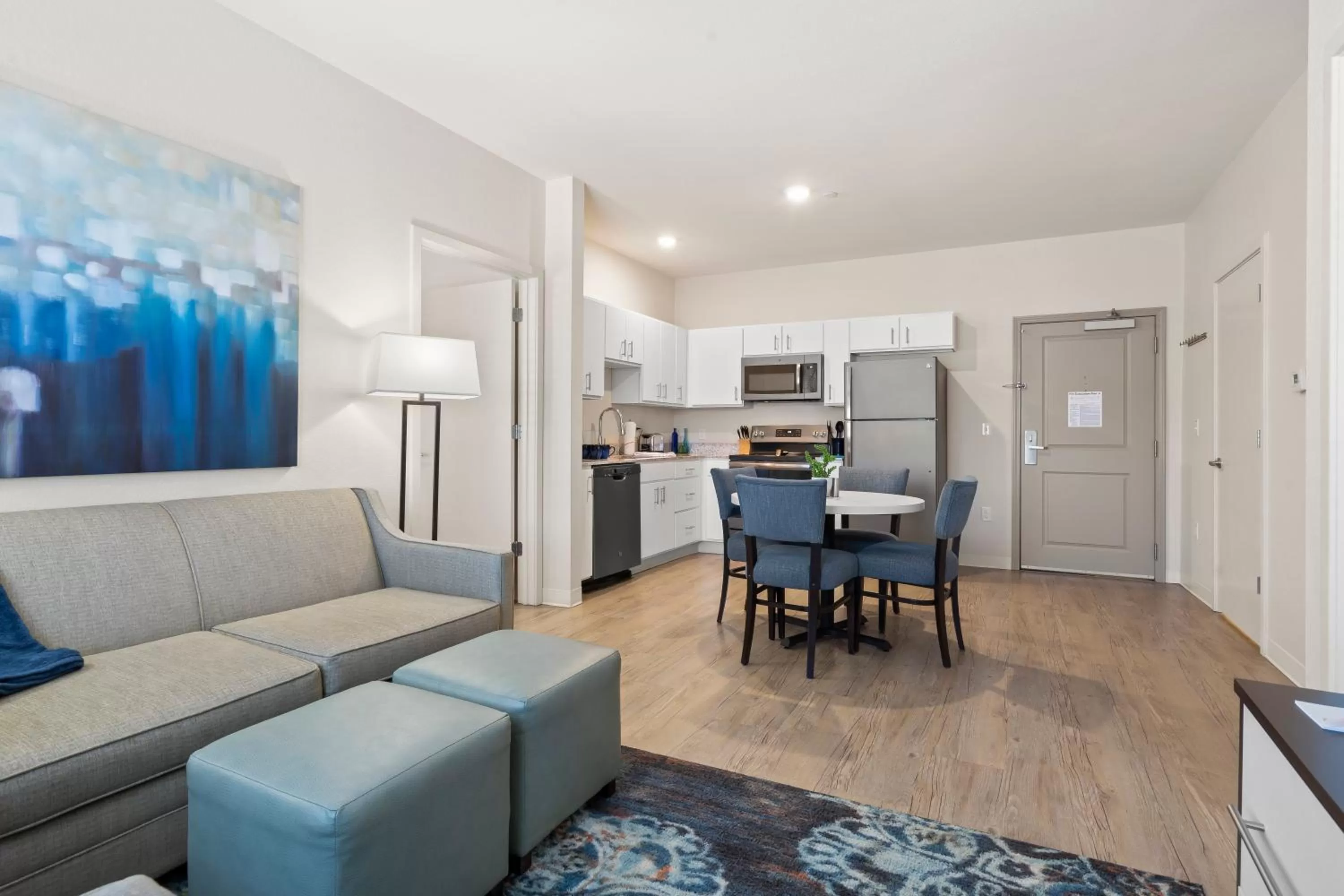 Living room in WaterWalk Extended Stay by Wyndham Kansas City - Overland Pk